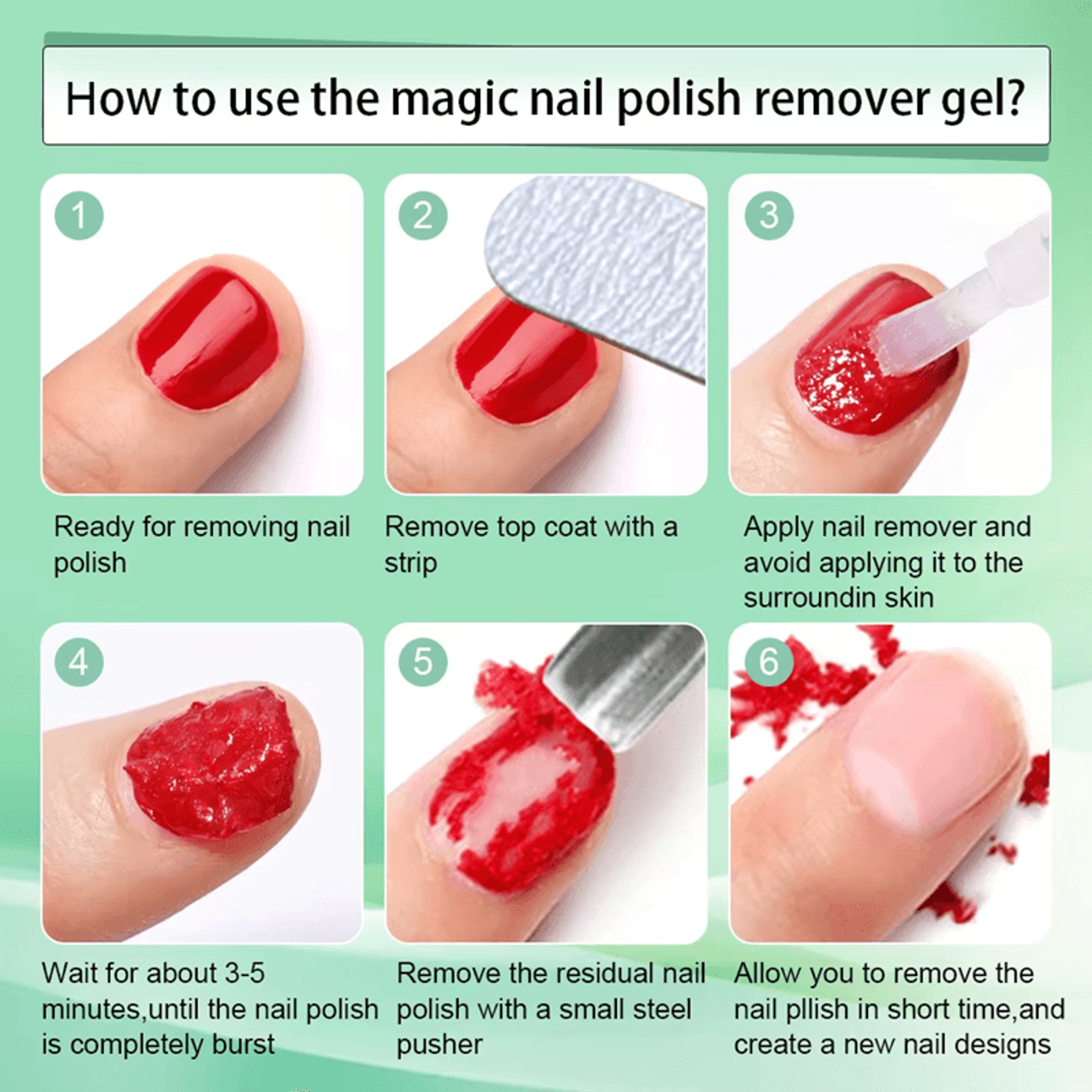 MAFANAILS Magic Gel Polish Remover 15ml 3