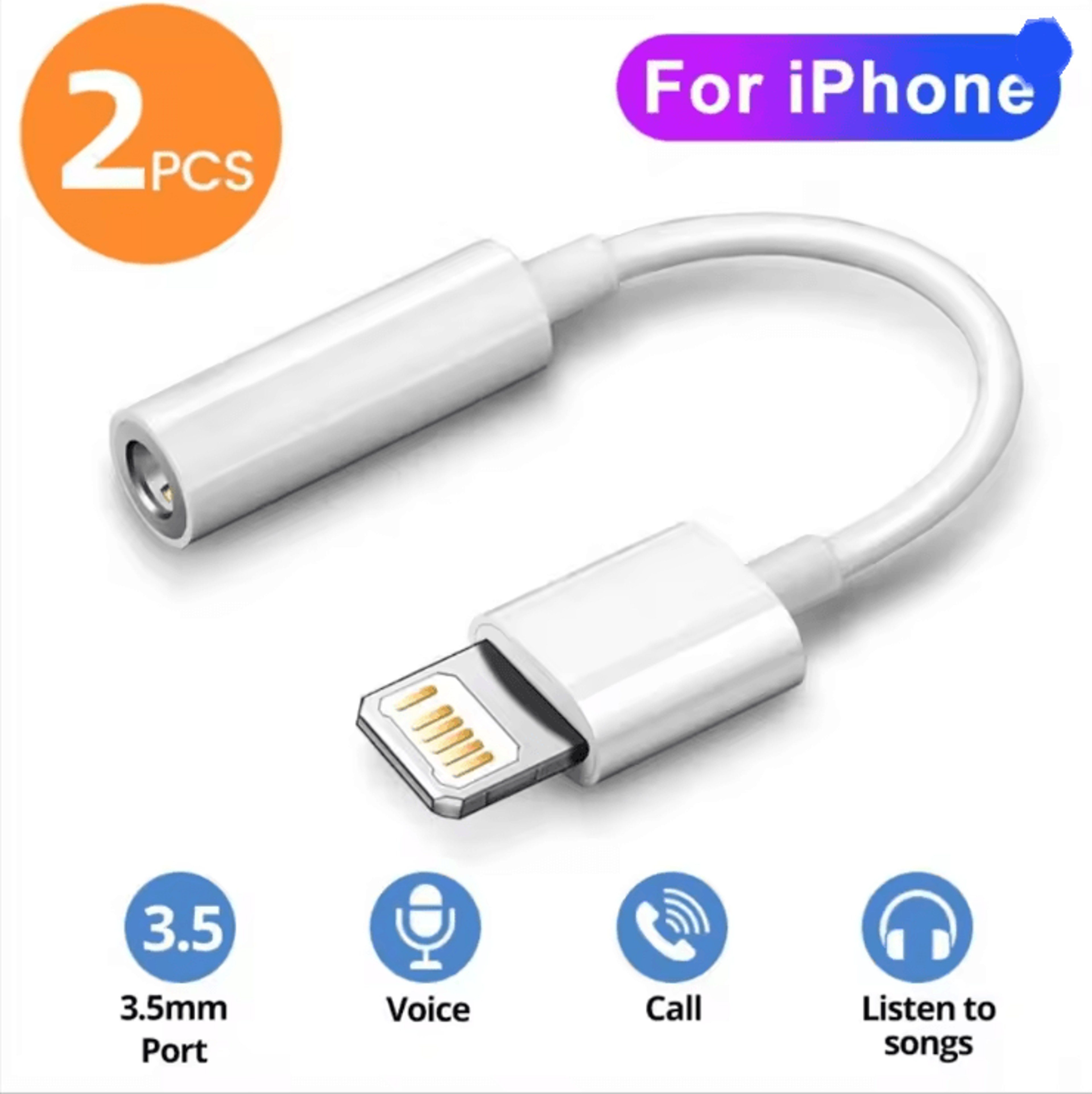 SoundLink Lightning To 35mm AUX Adapter Cable 2