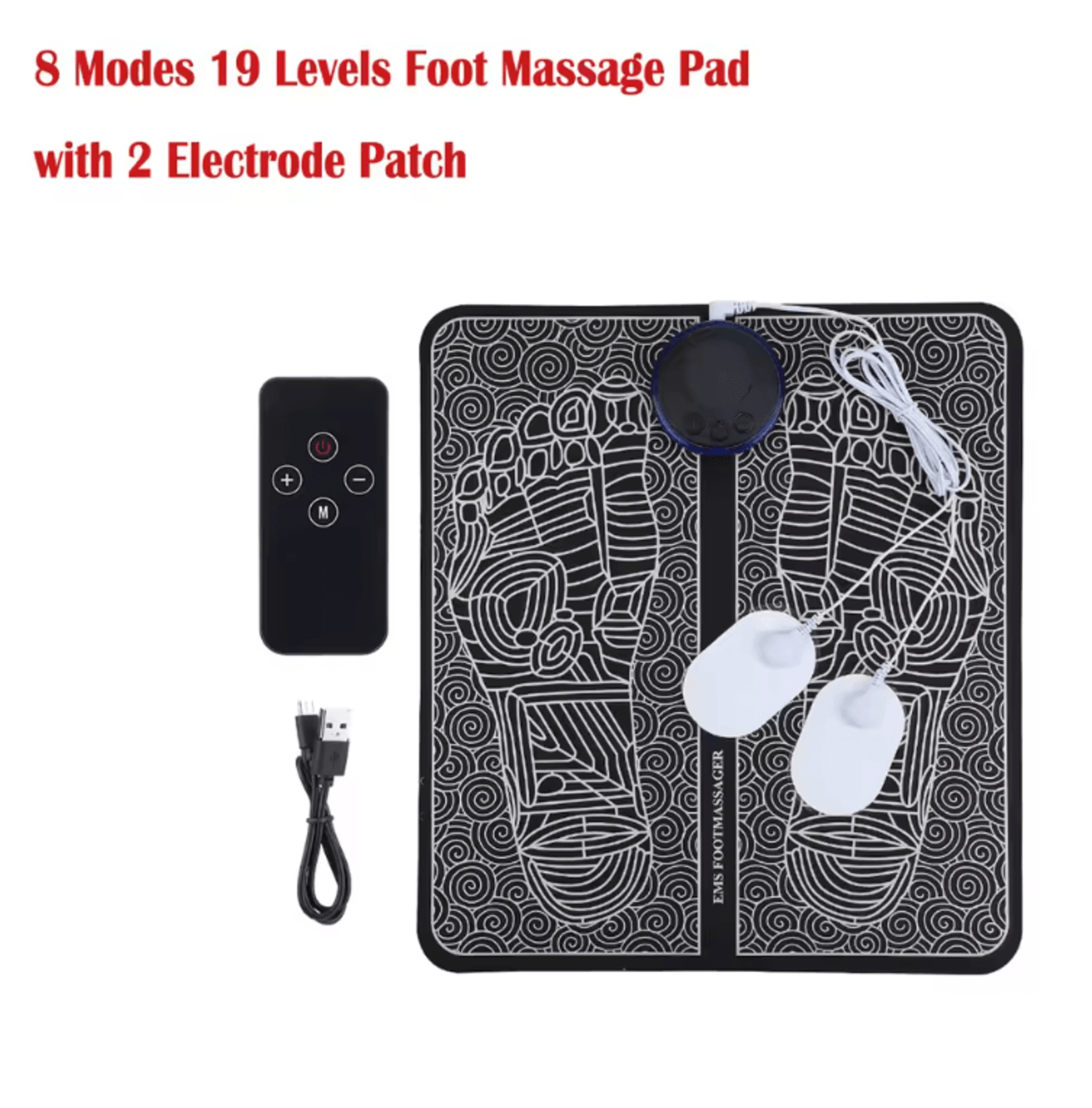 RejuvaStep EMS Foot Massage Mat For Circulation And Muscle Relief 4