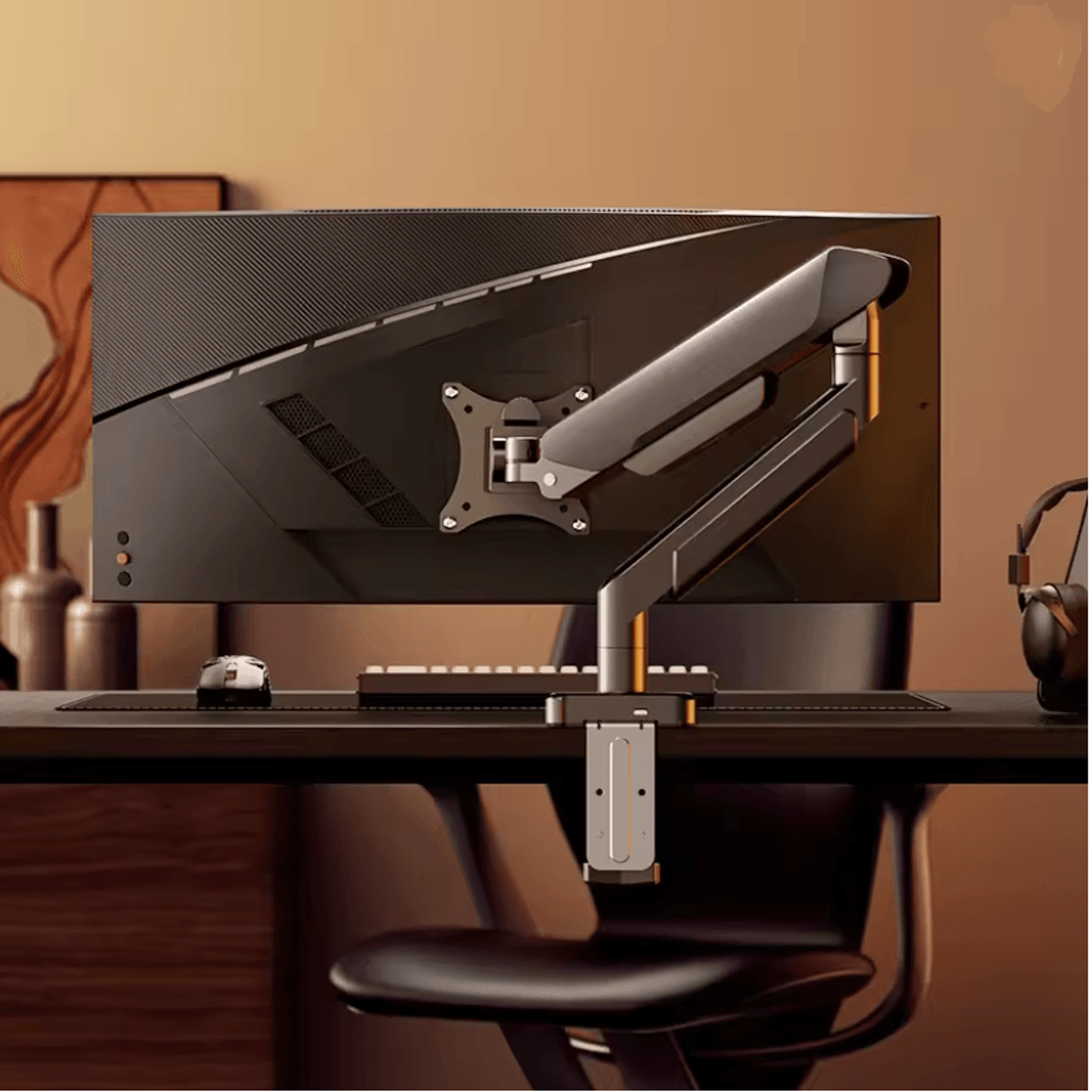 FlexMount Universal Single Monitor Desk Stand 0