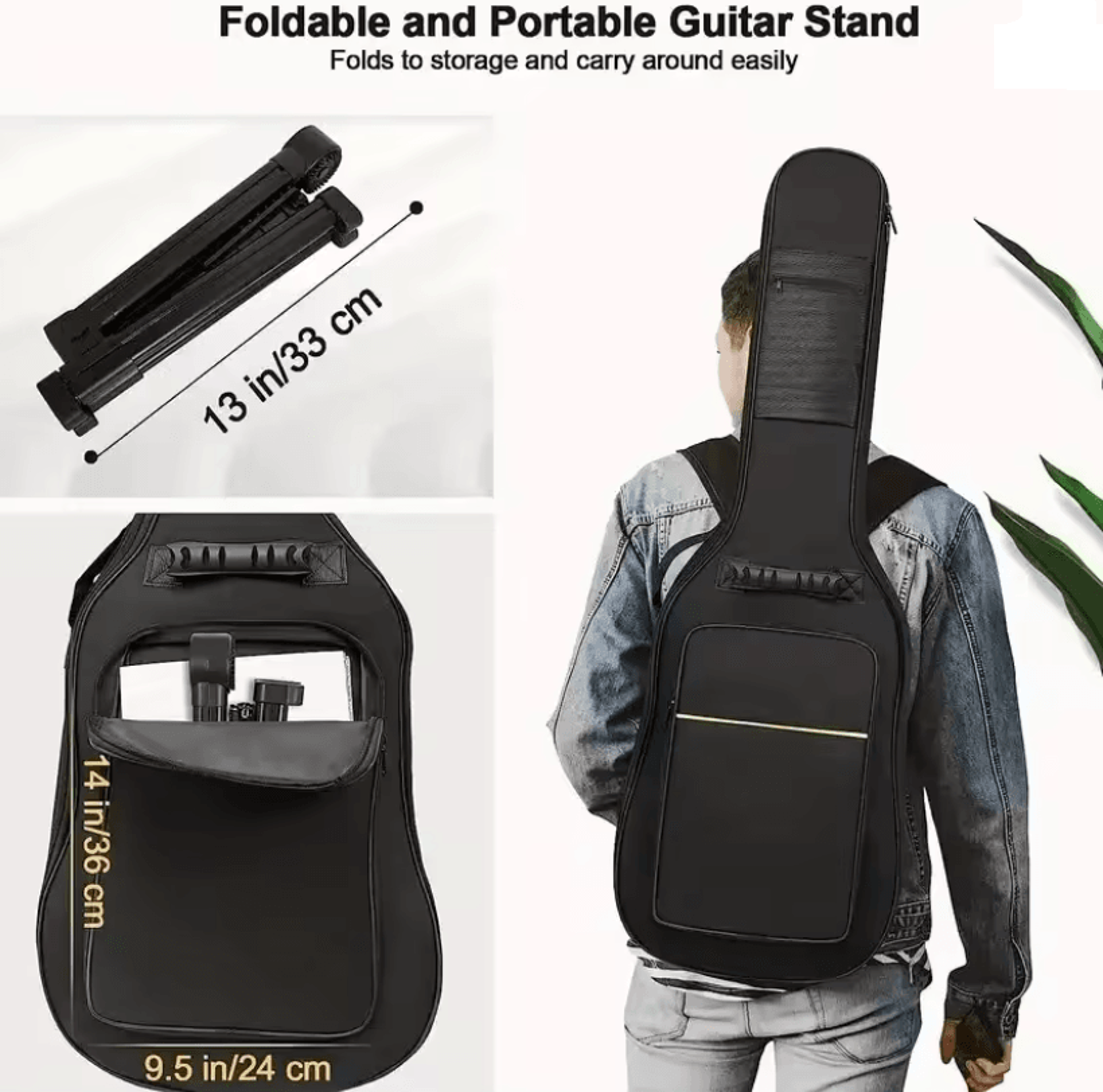 TuneHold Folding Guitar Stand 2