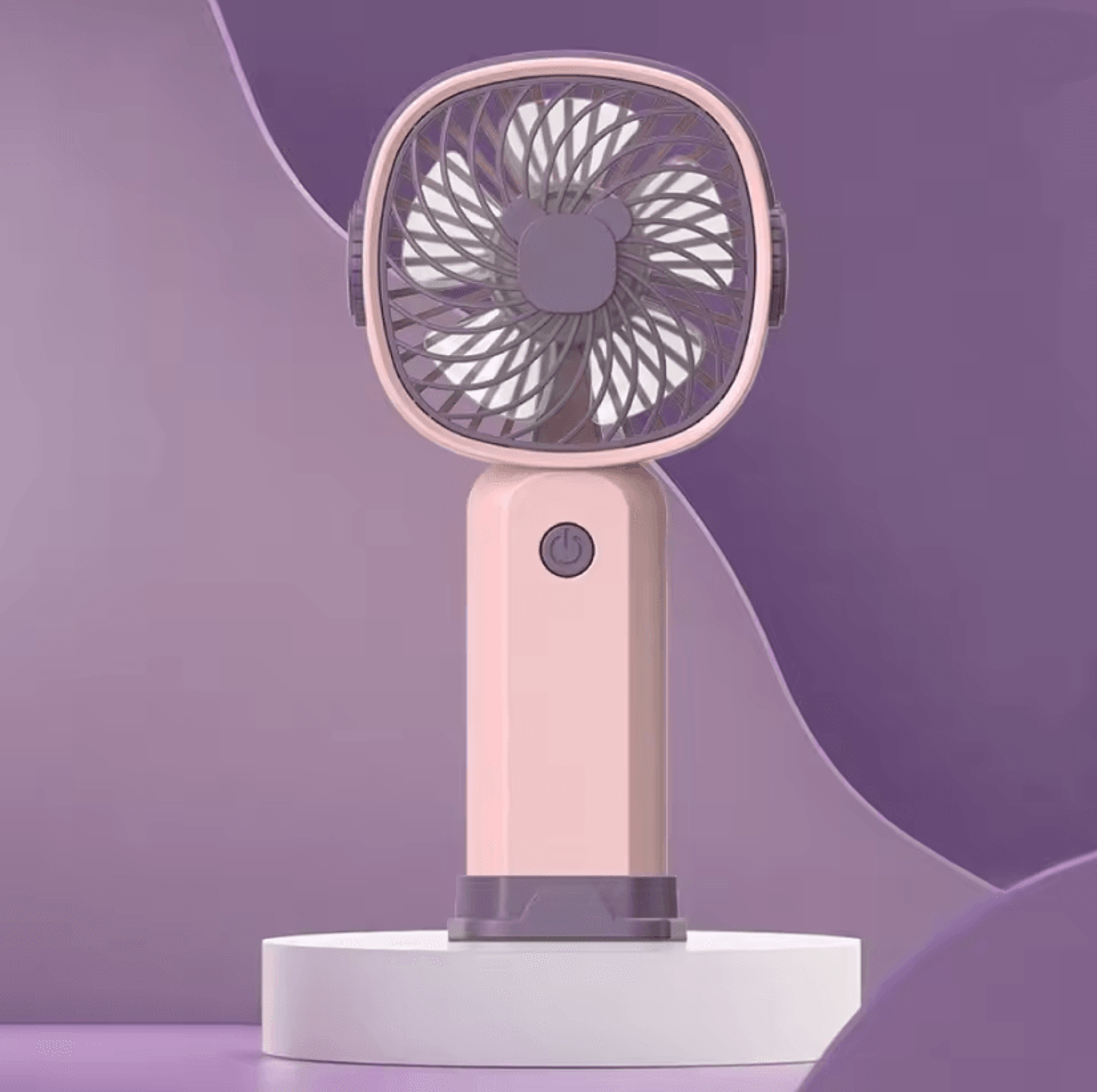 BreezeMate Mini USB Handheld Fan Portable Rechargeable Desktop Cooling Fan 3