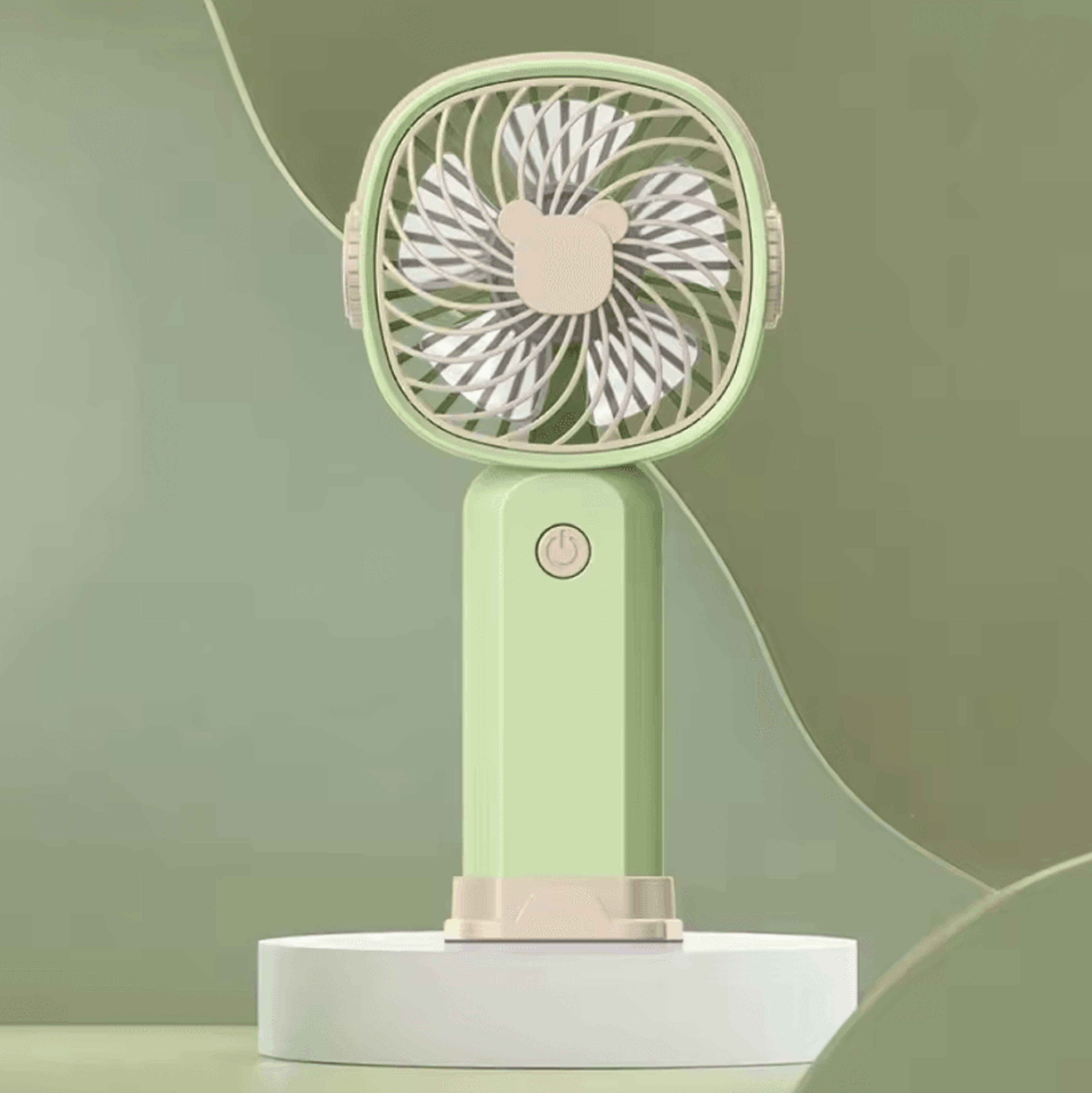 BreezeMate Mini USB Handheld Fan Portable Rechargeable Desktop Cooling Fan 4