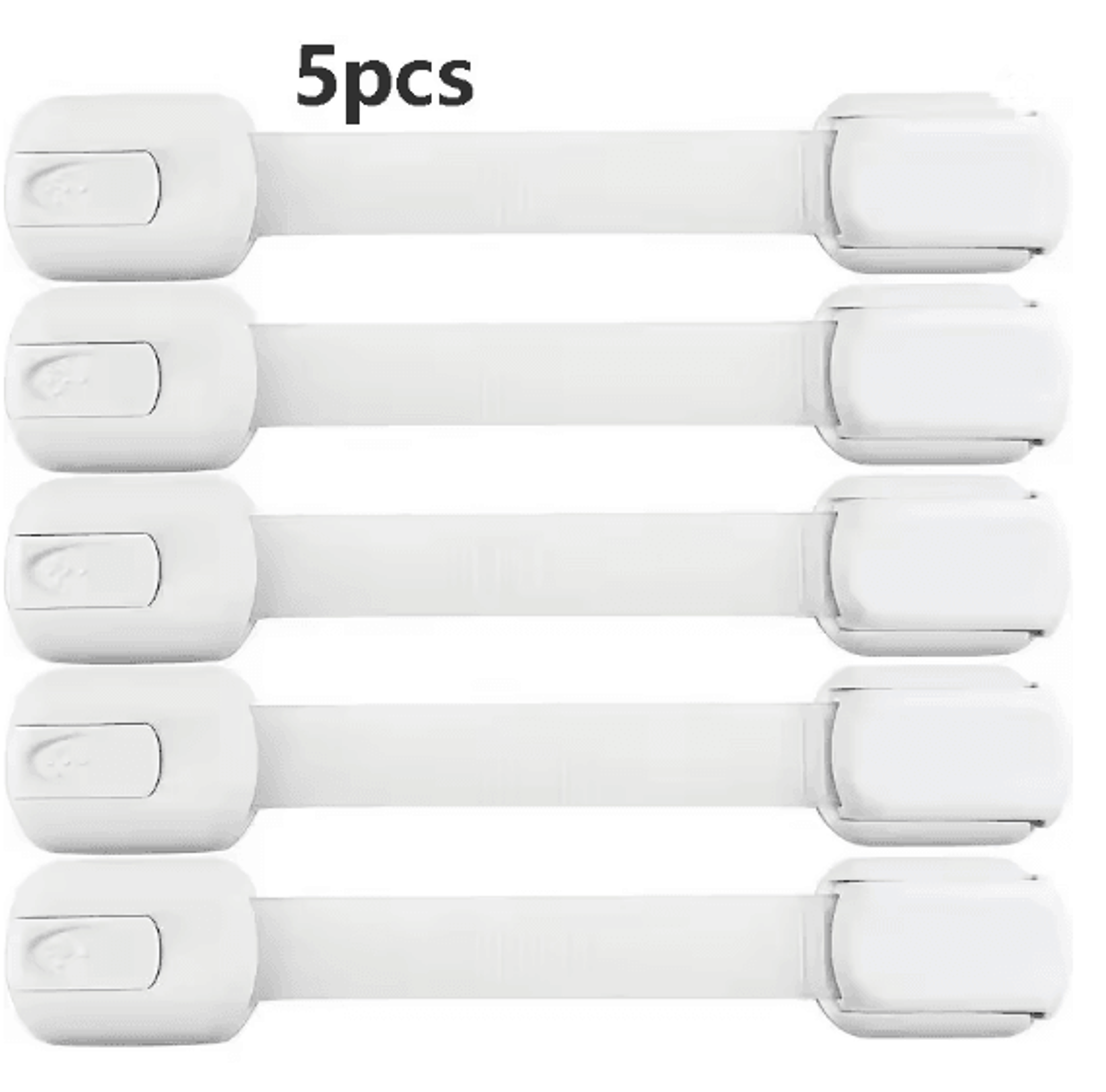 SecureLatch Baby Safety Lock Set  Adhesive Childproof Cabinet And Drawer Locks 5