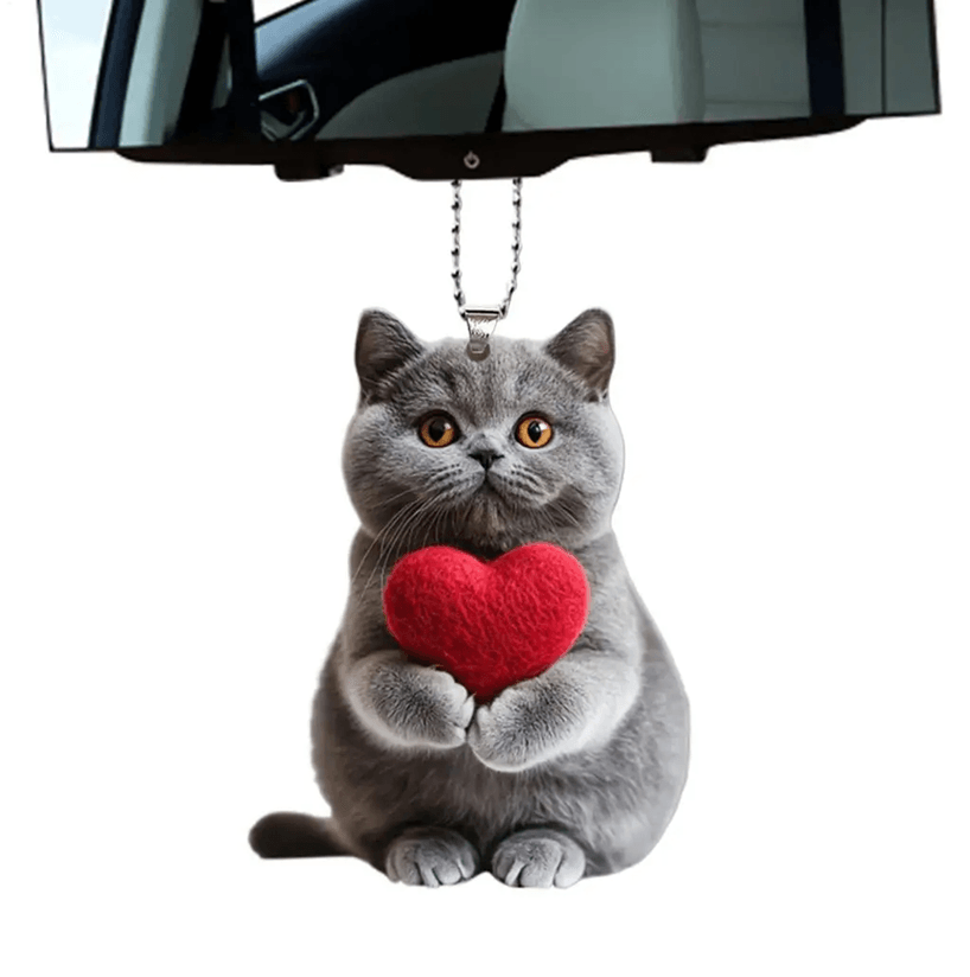 PawDrive Acrylic Cat Car Pendant For Fun And Stylish Vehicle Decoration 3