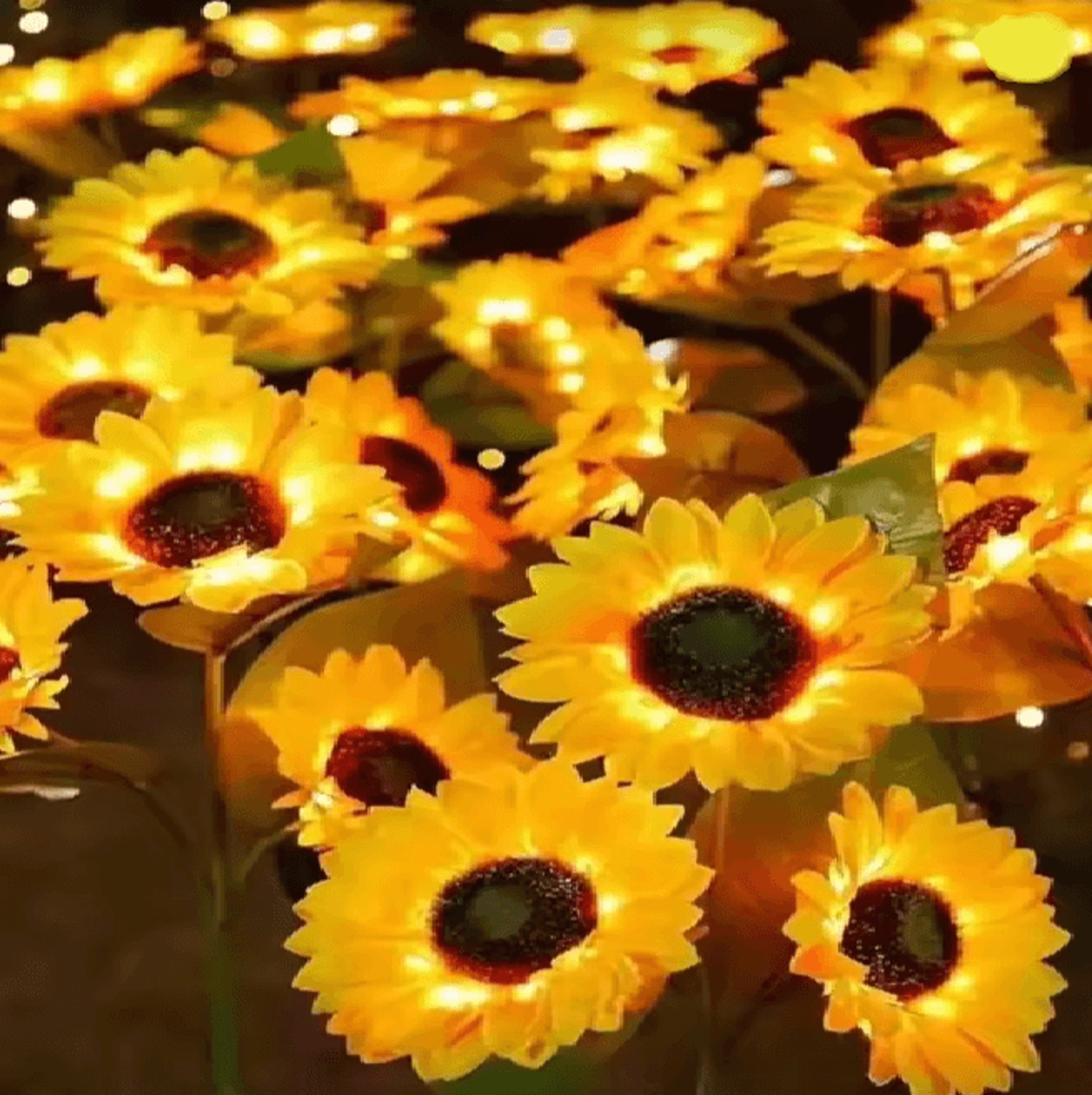 SunGlow Solar Sunflower Garden Light Outdoor Waterproof Decoration 4