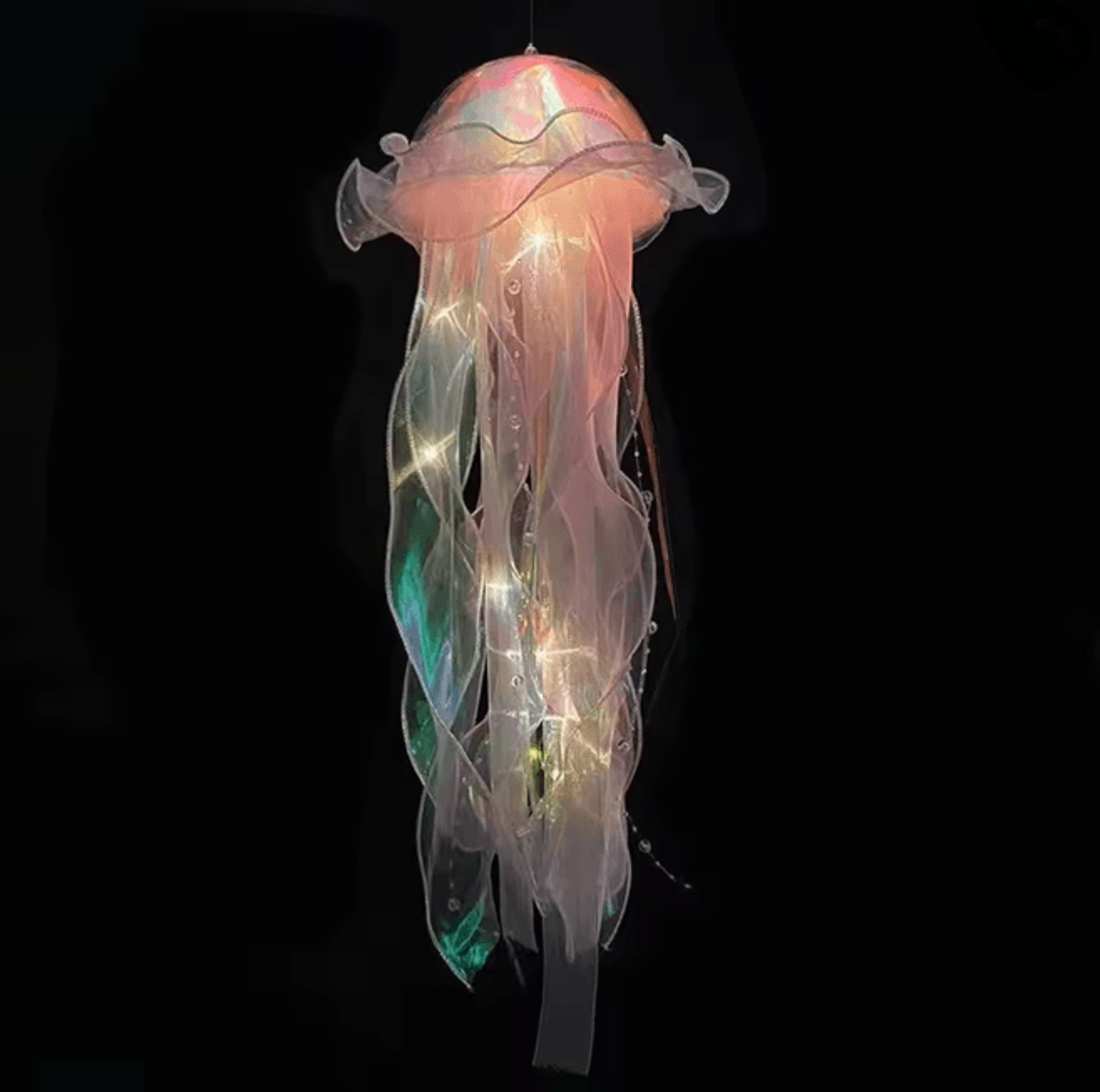 AquaGlow DIY Jellyfish Lantern Mood Light 4