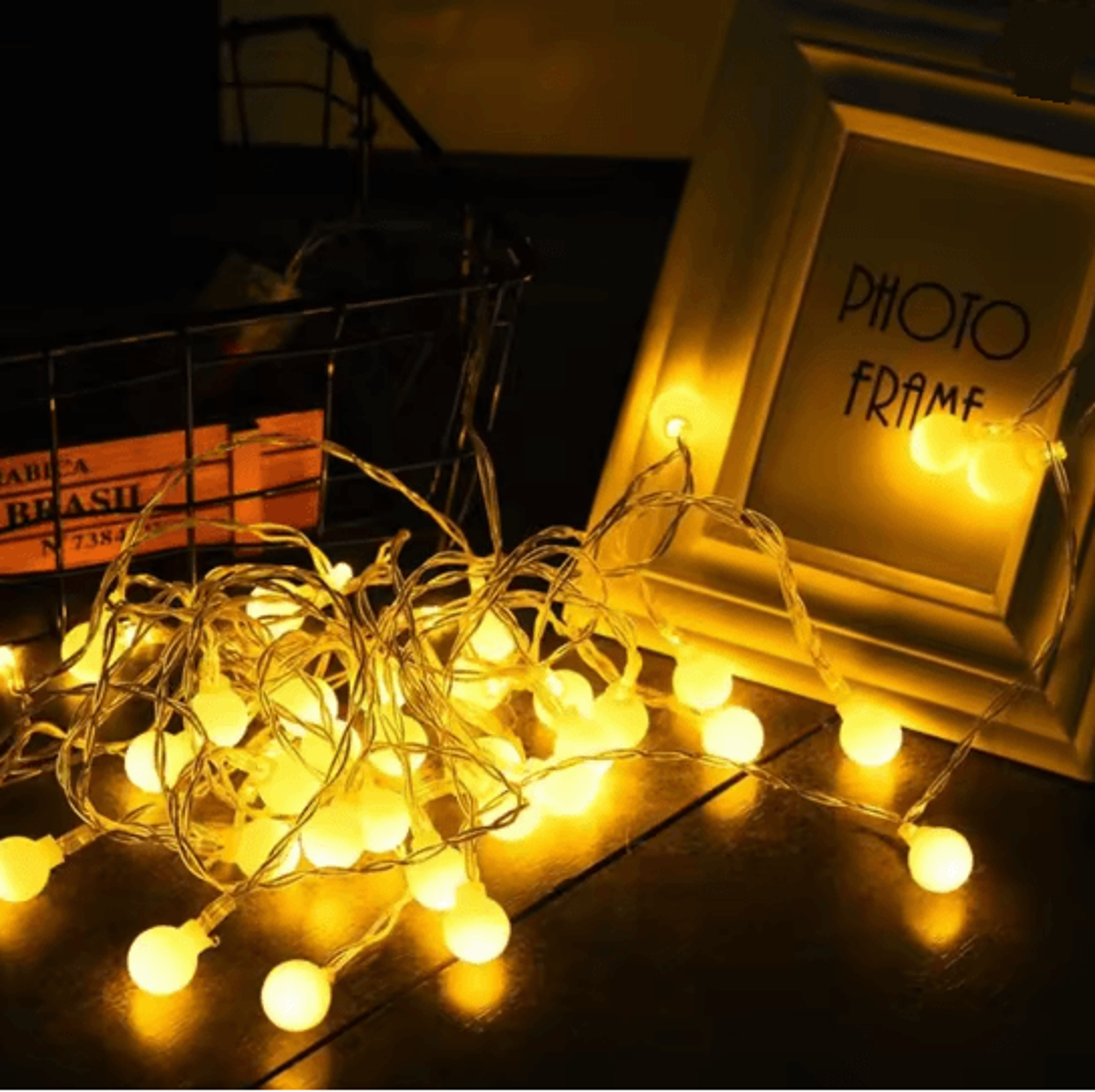 GlowGarden 10 M USB Battery LED String Lights Garland 4