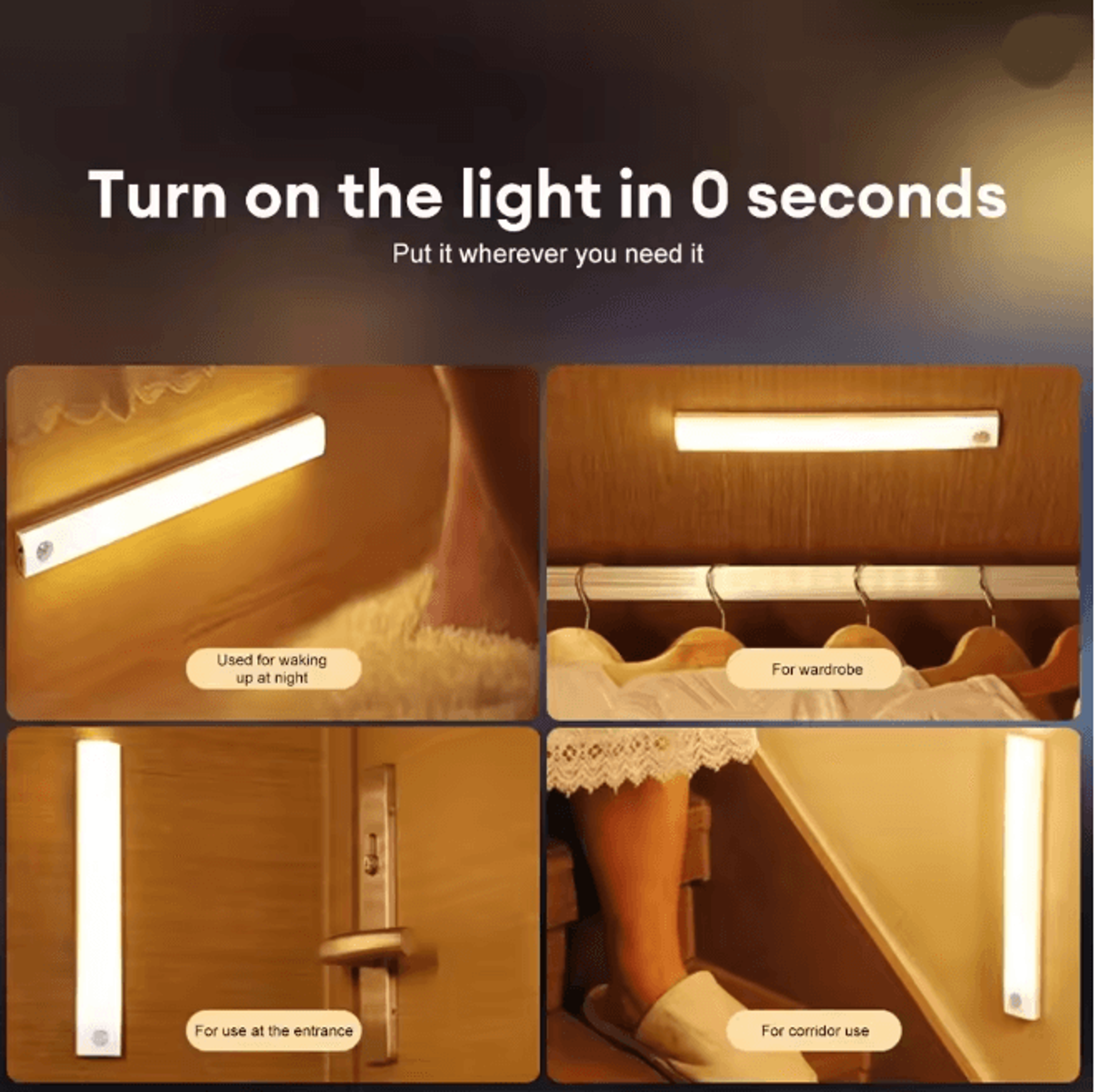LumaBar Rechargeable Motion Sensor Light 2
