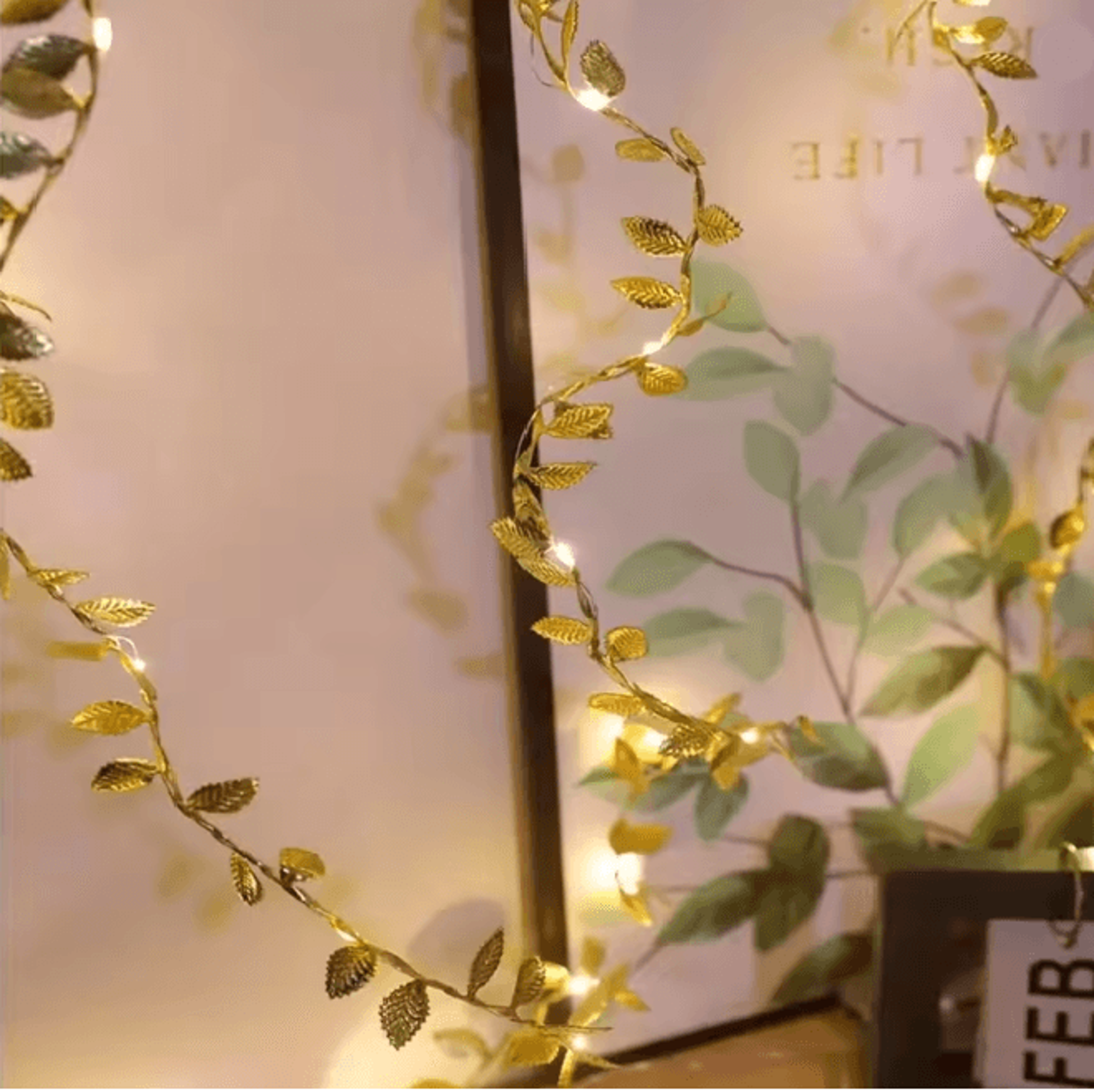 GoldenLeaf Fairy String Lights 2