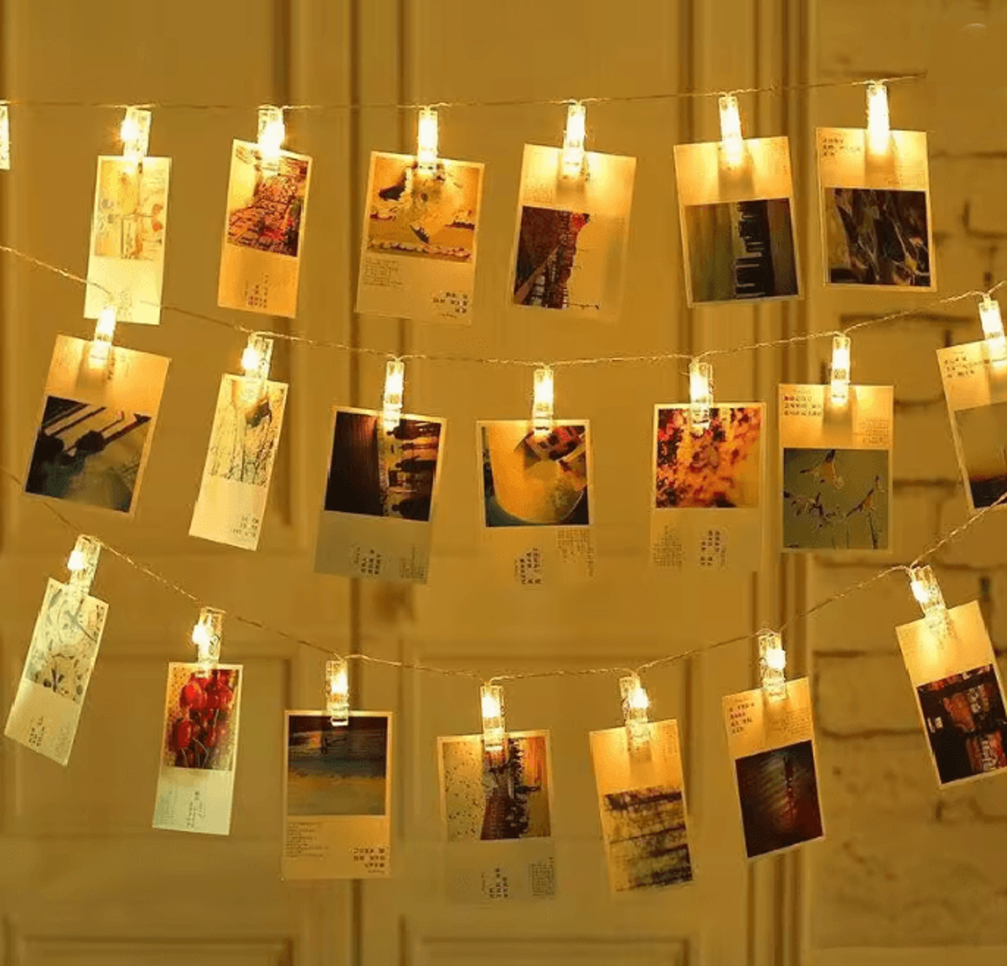 Photo Clip LED Fairy String Lights Display Garland 0