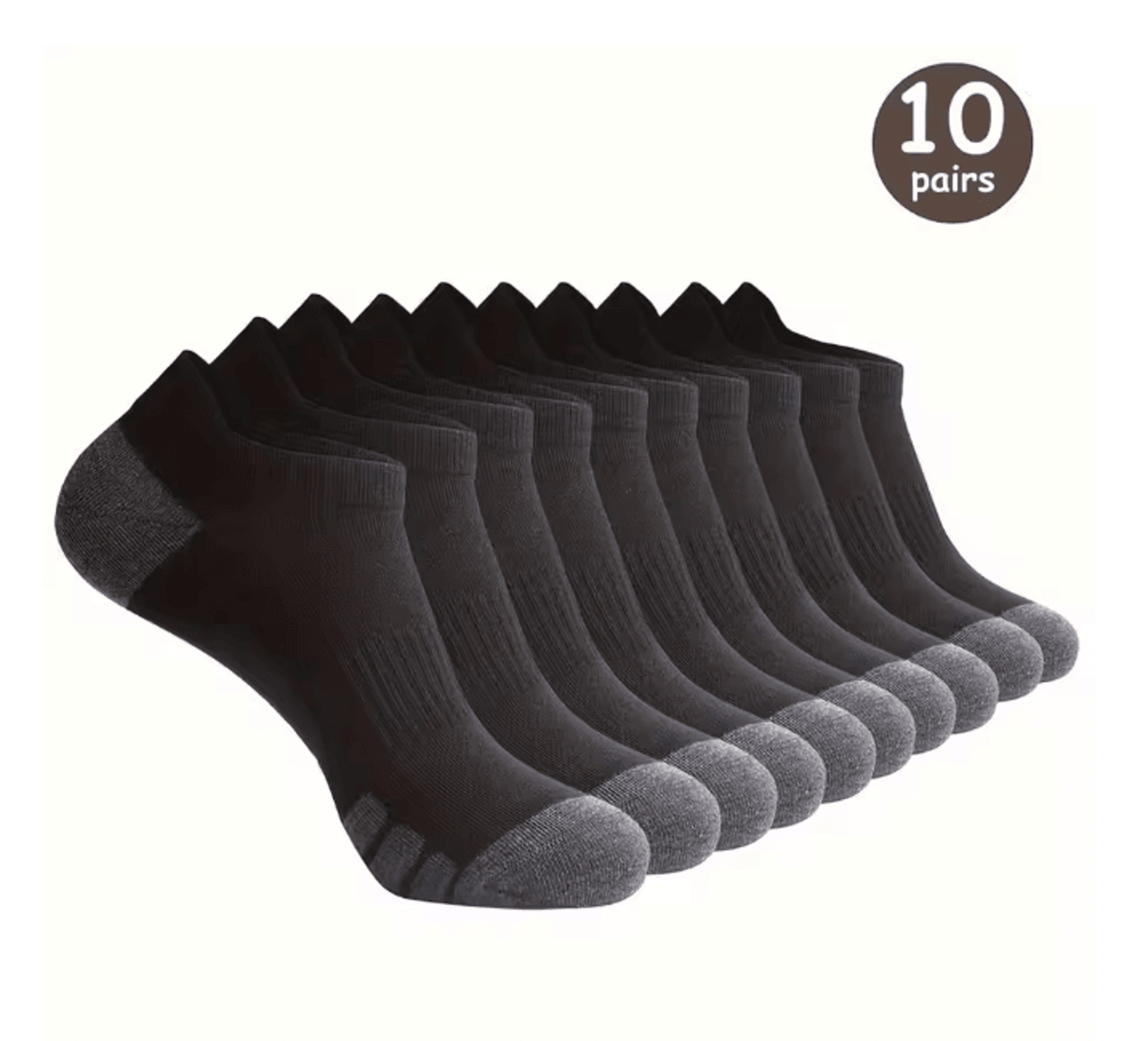 BreatheSoft Low Cut Comfort Socks 0