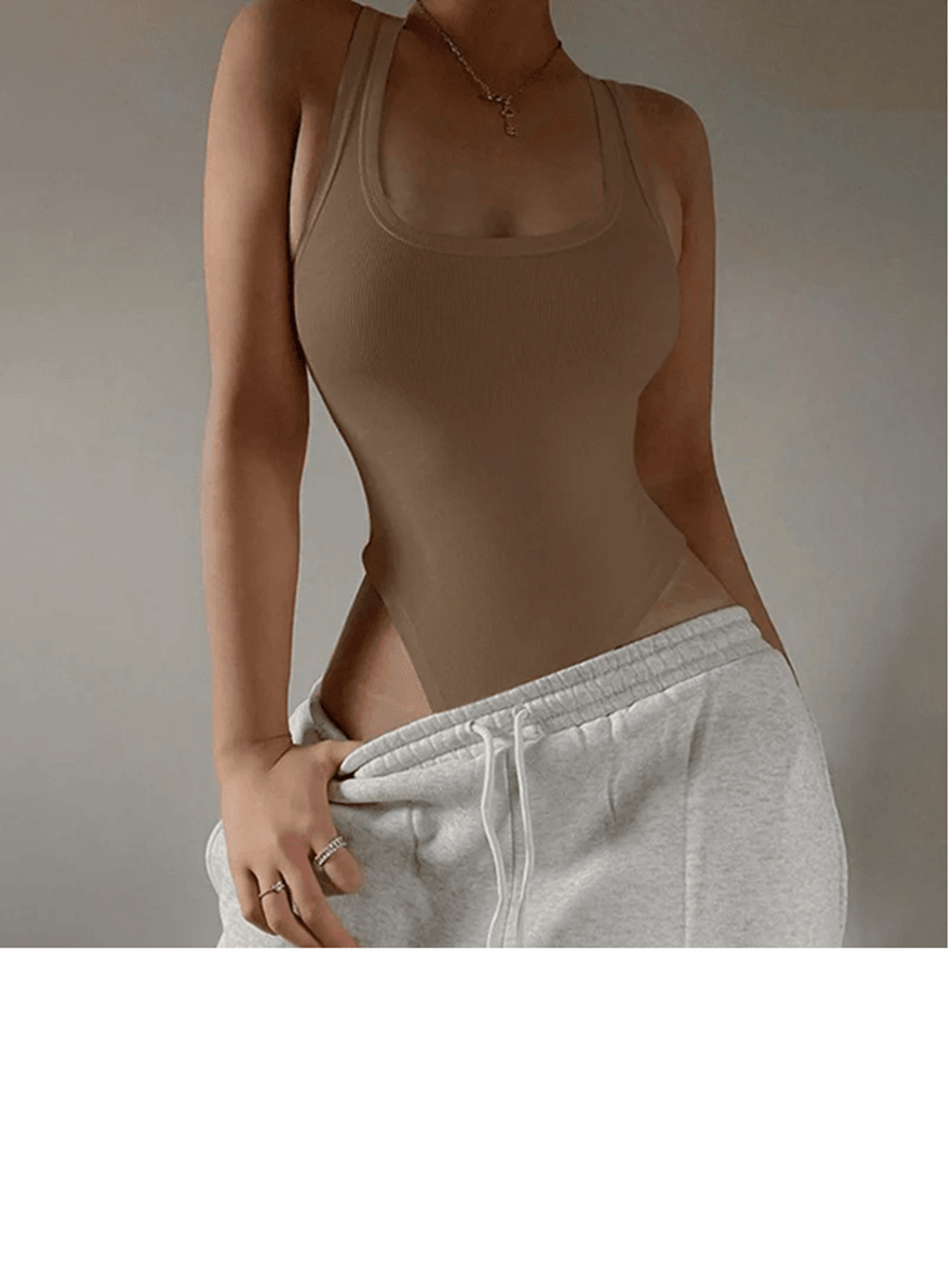 Summer Knit Halter Bodysuit For Women 3