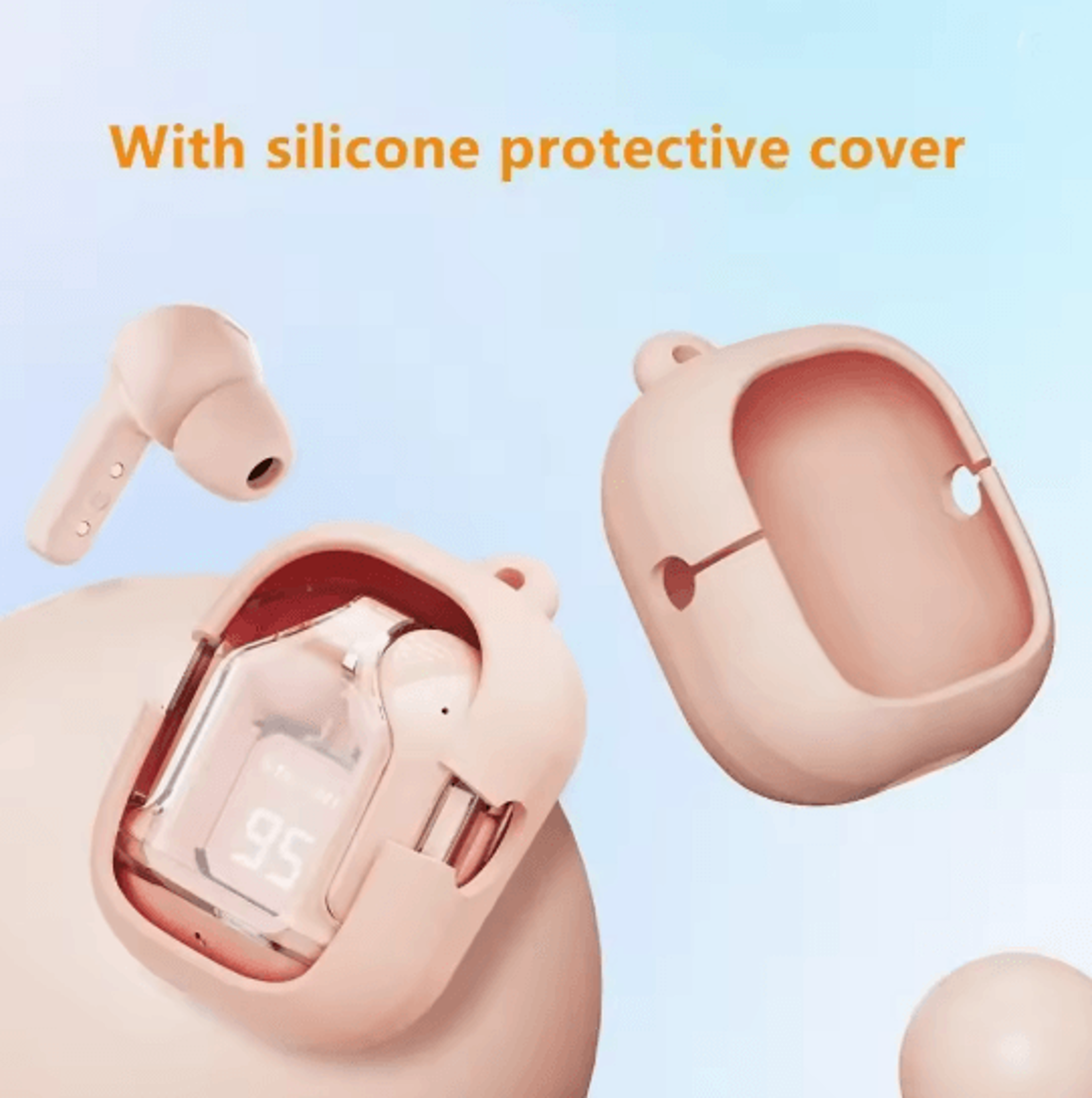T2 Wireless Gaming Earbuds With Case 1