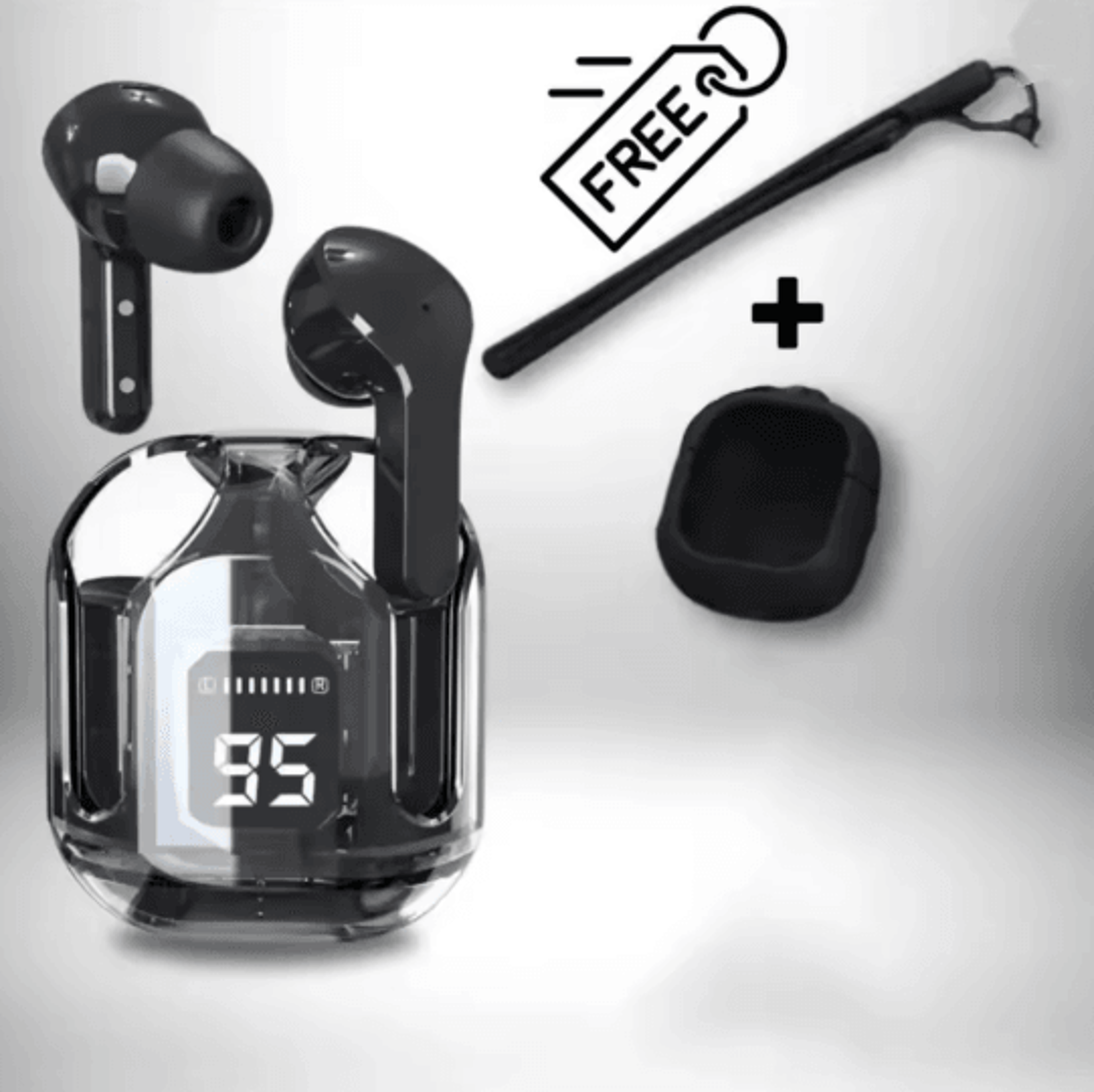 T2 Wireless Gaming Earbuds With Case 3