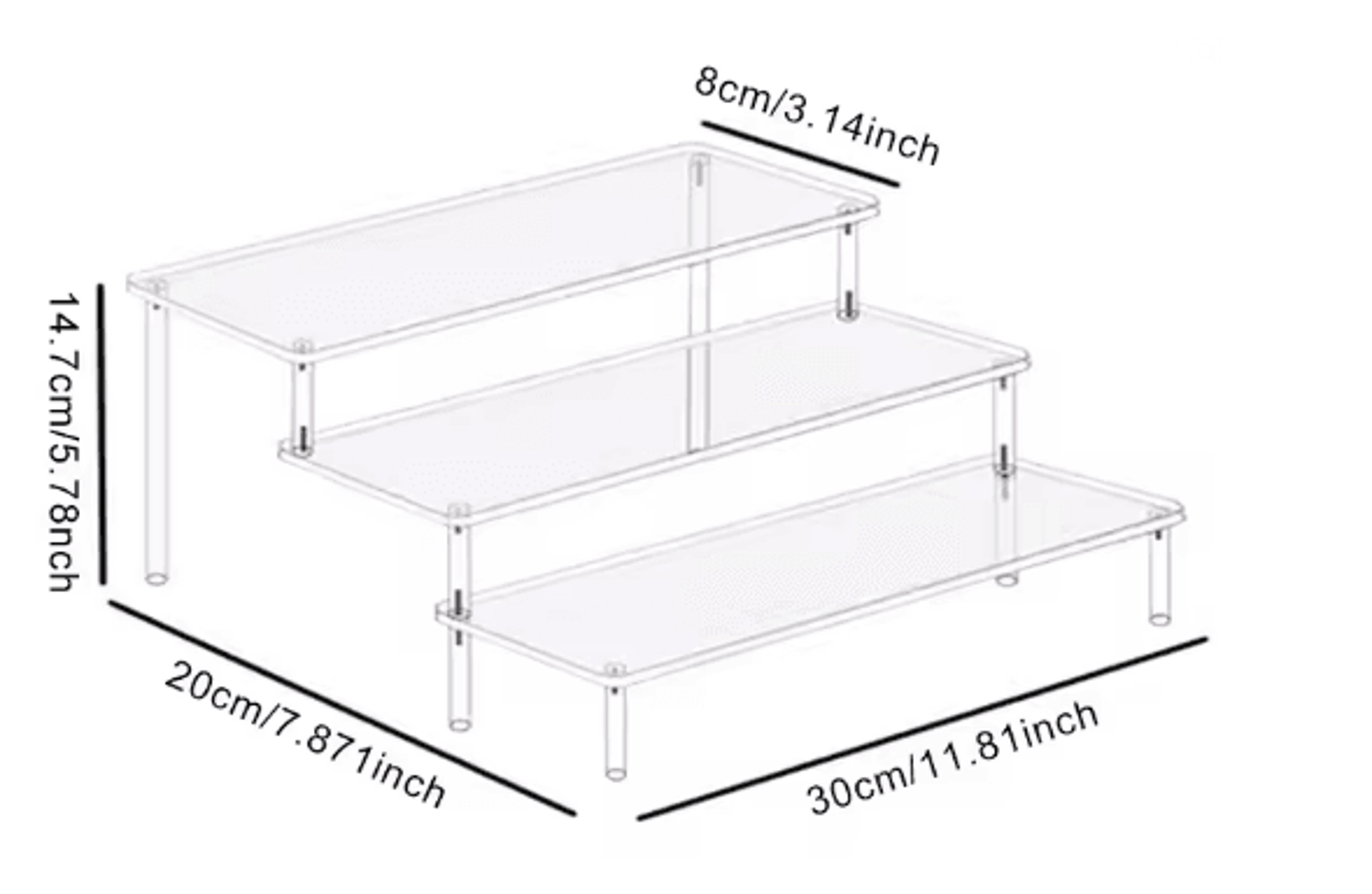 Acrylic Display Stand Organizer 9
