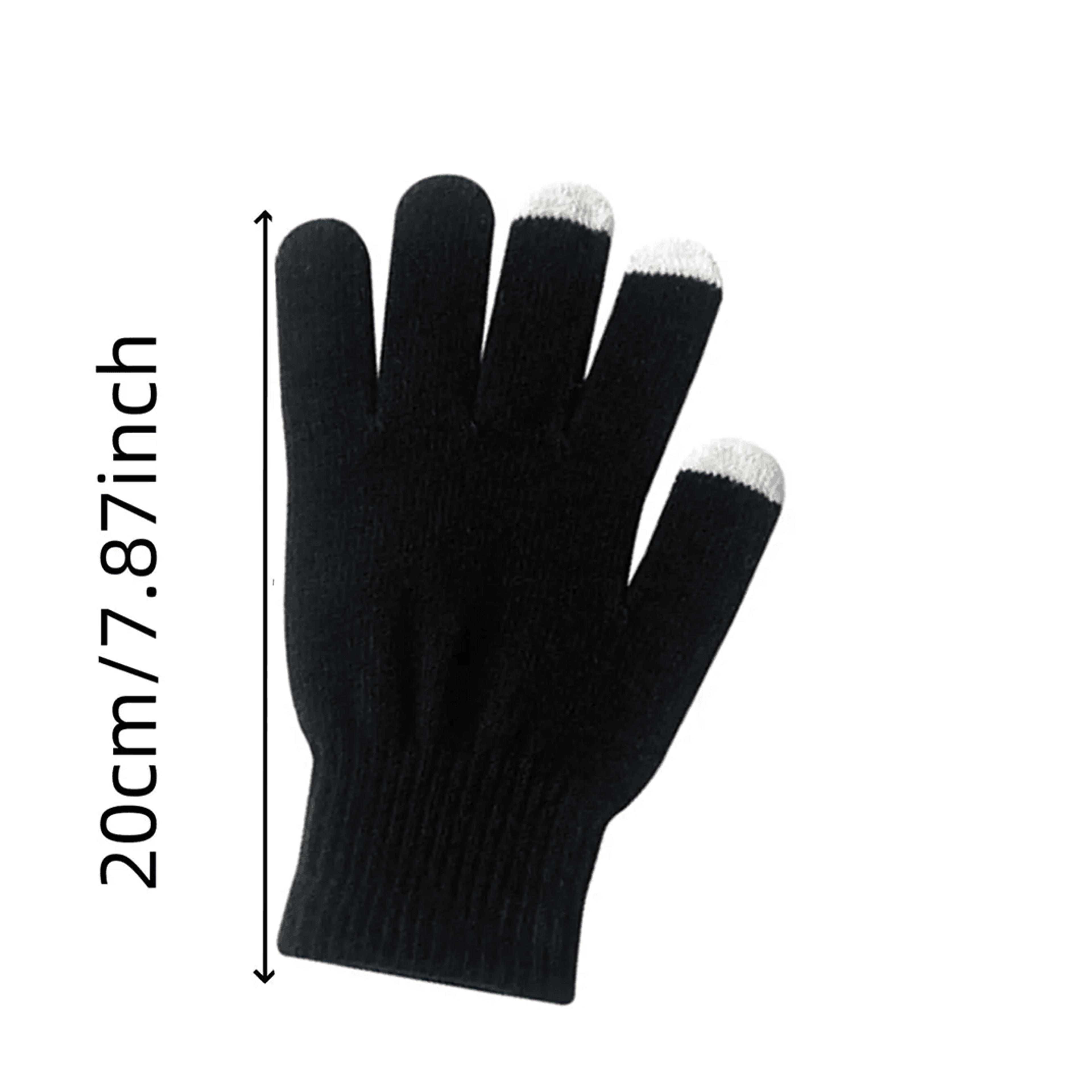 WinterGuard 4Piece Velvet Hat Scarf  Gloves Set 0