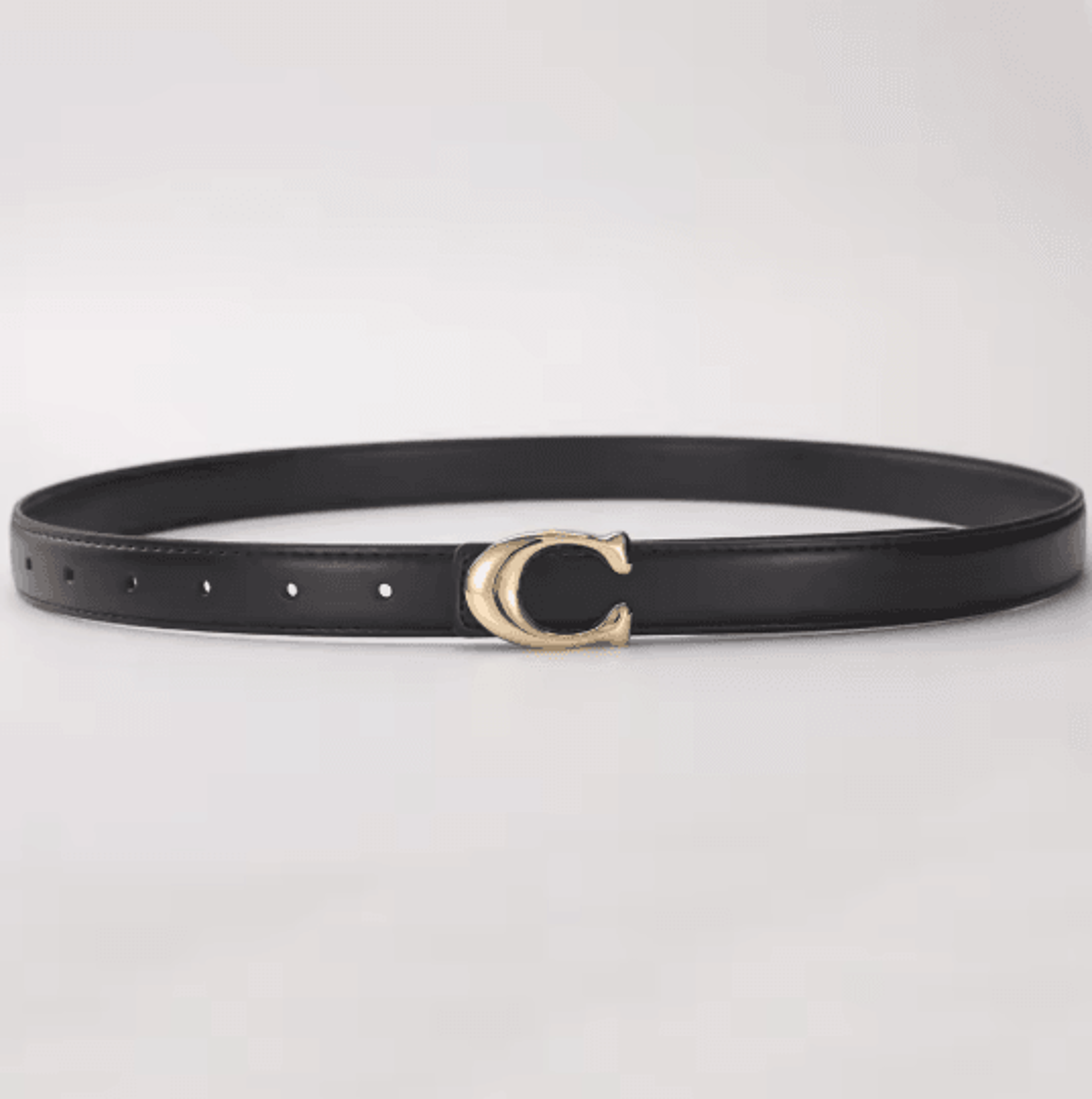 EleganceForm Reversible Womens Fashion Belt With C Buckle 2