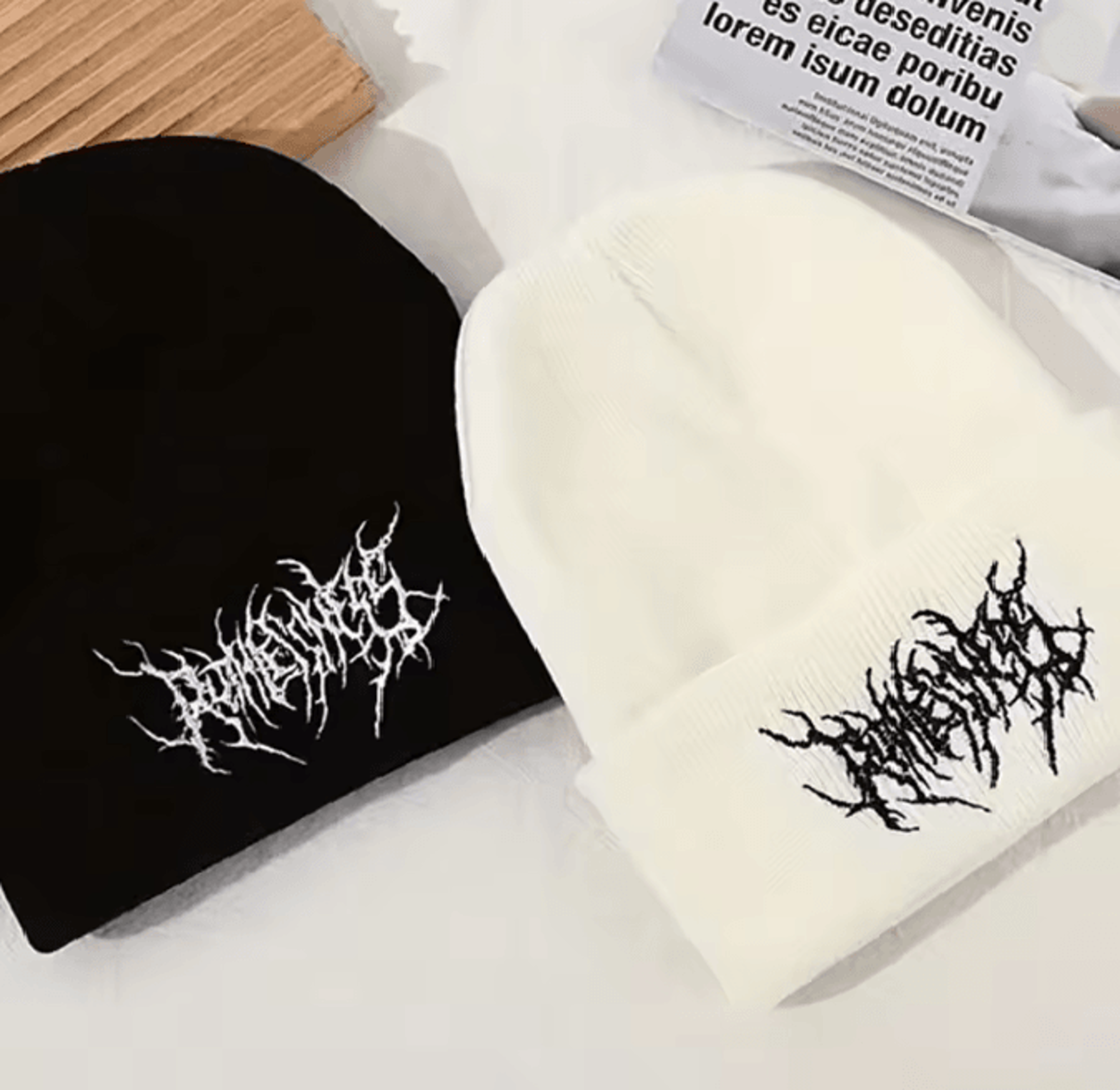 StreetGrit Gothic Knit Beanie 0
