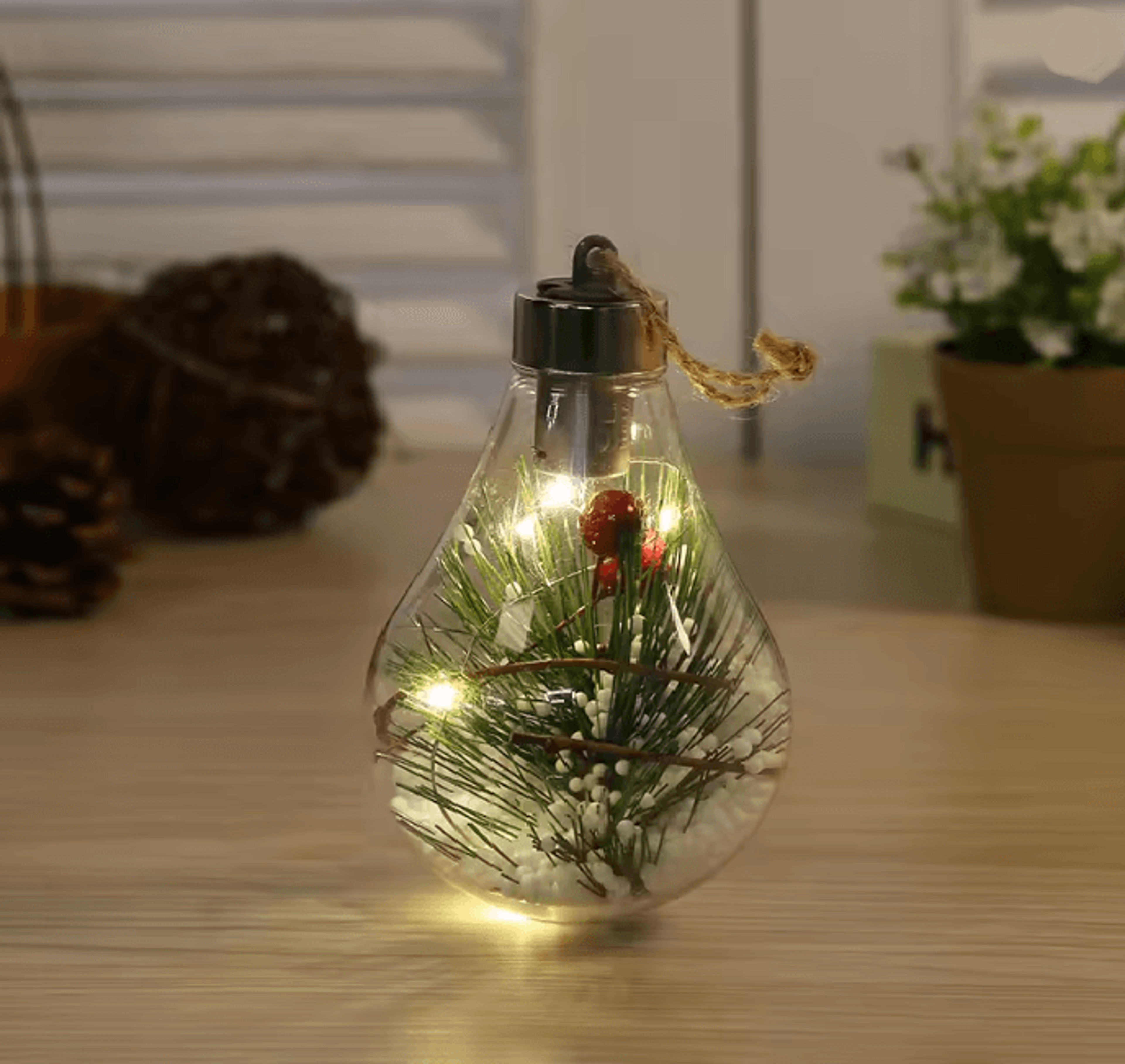 Leaf Globe LED Fairy Bulb Lights 5