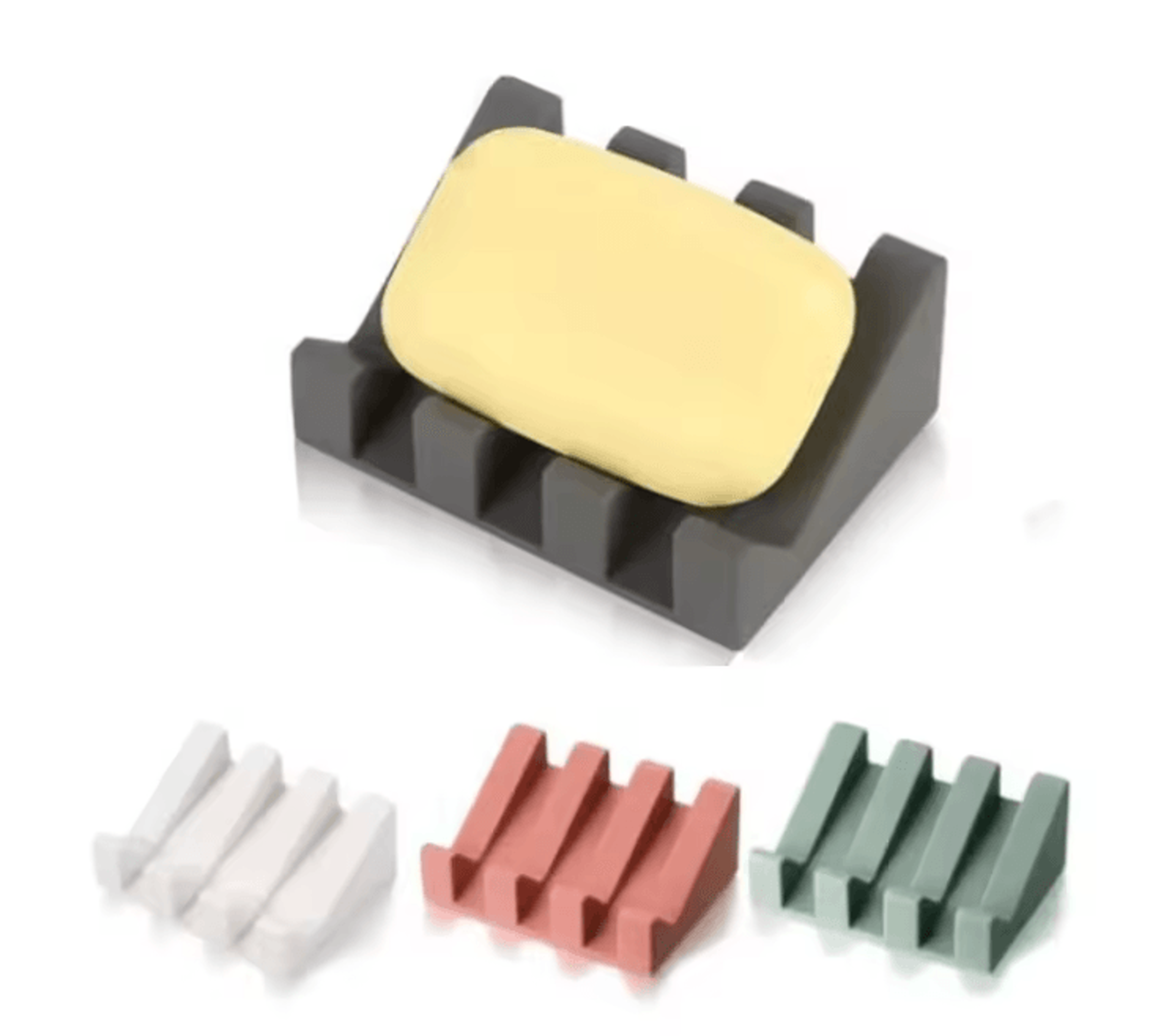silicone soap dish portable soap holder