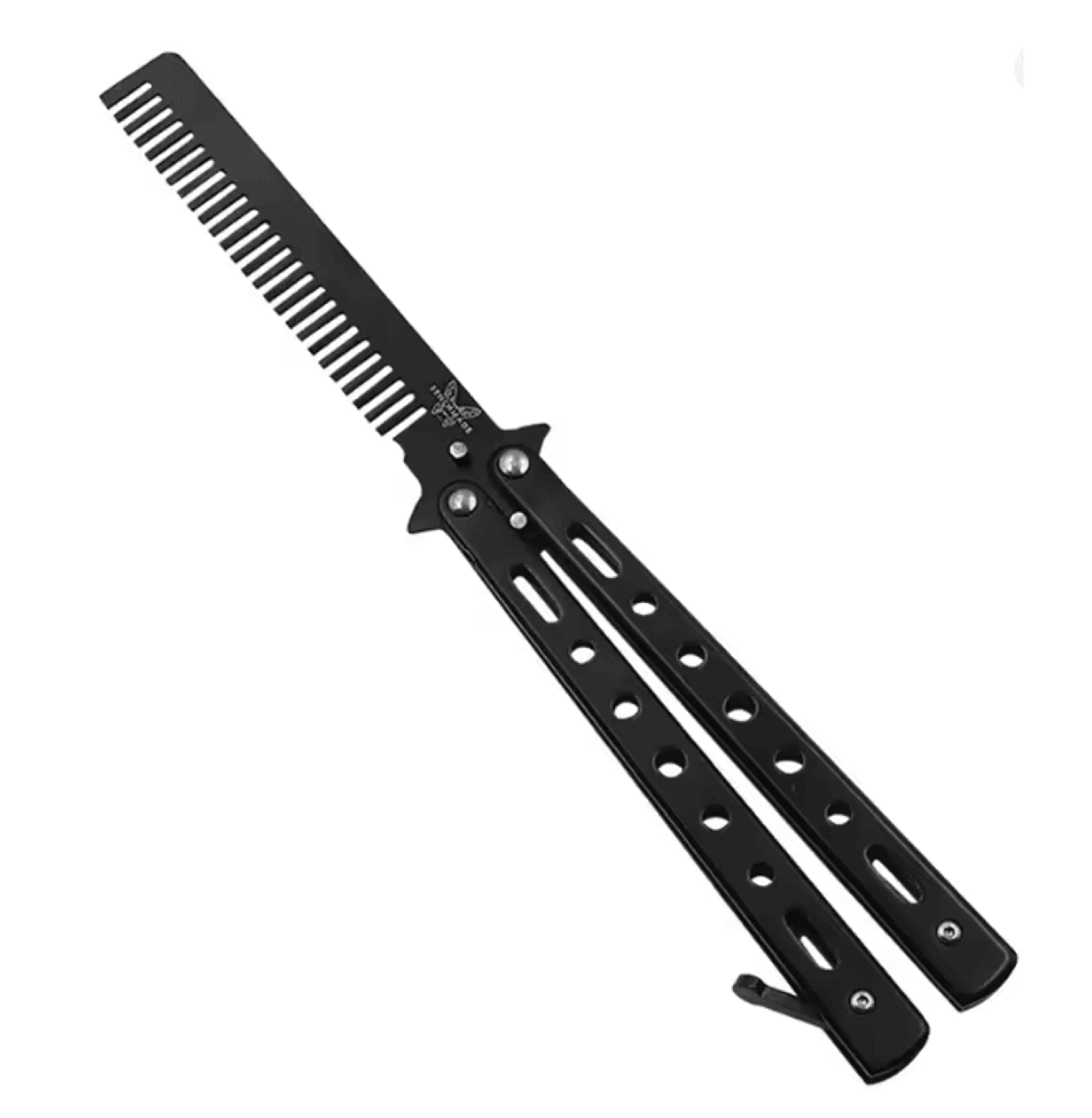 Foldable Training Butterfly Comb For Hair And Beard Styling 4