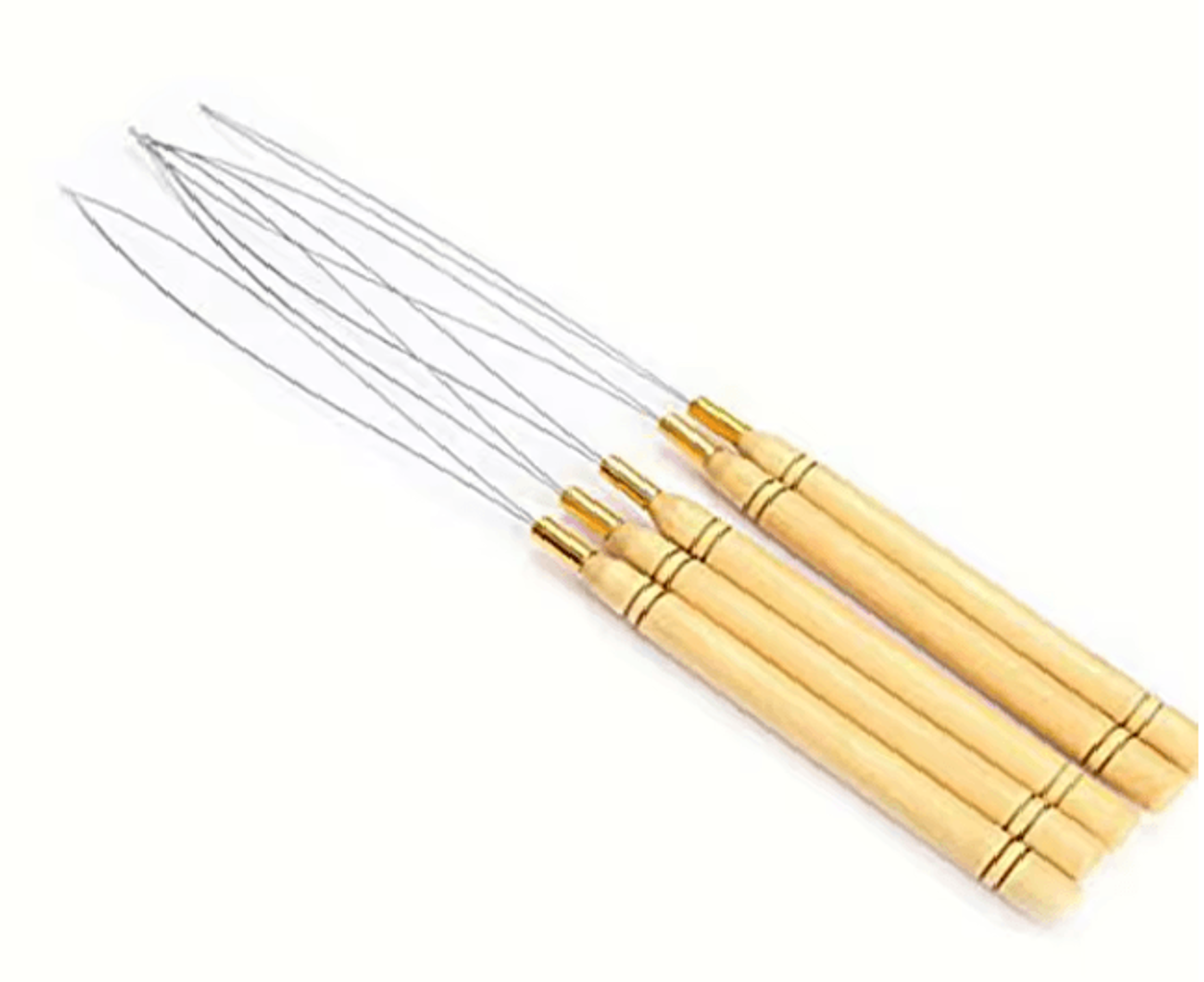 Hair Extensions Loop Threader Tool For Microlink Beads 0