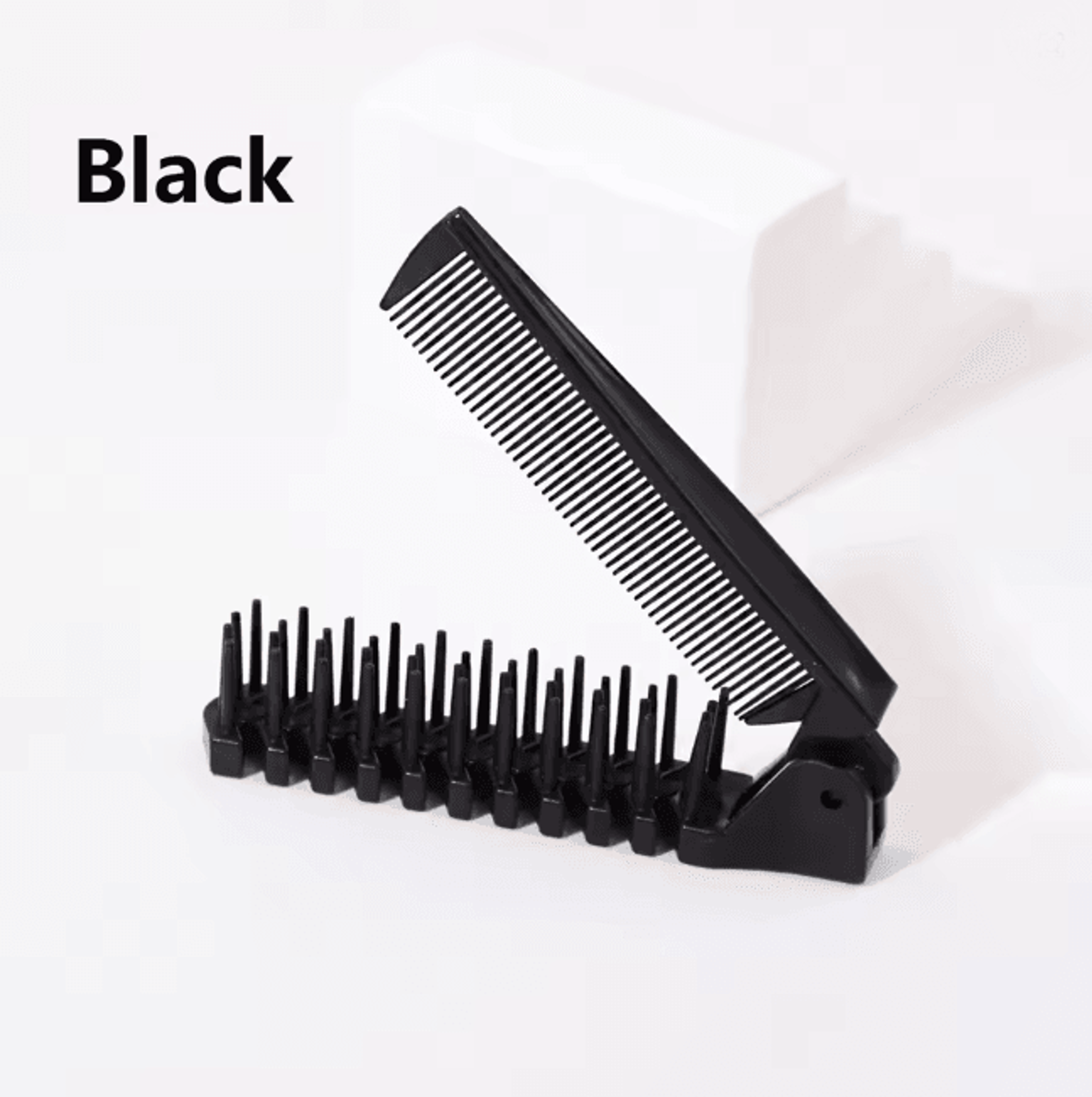 Portable Folding Hair Comb For Travel And Everyday Styling 5