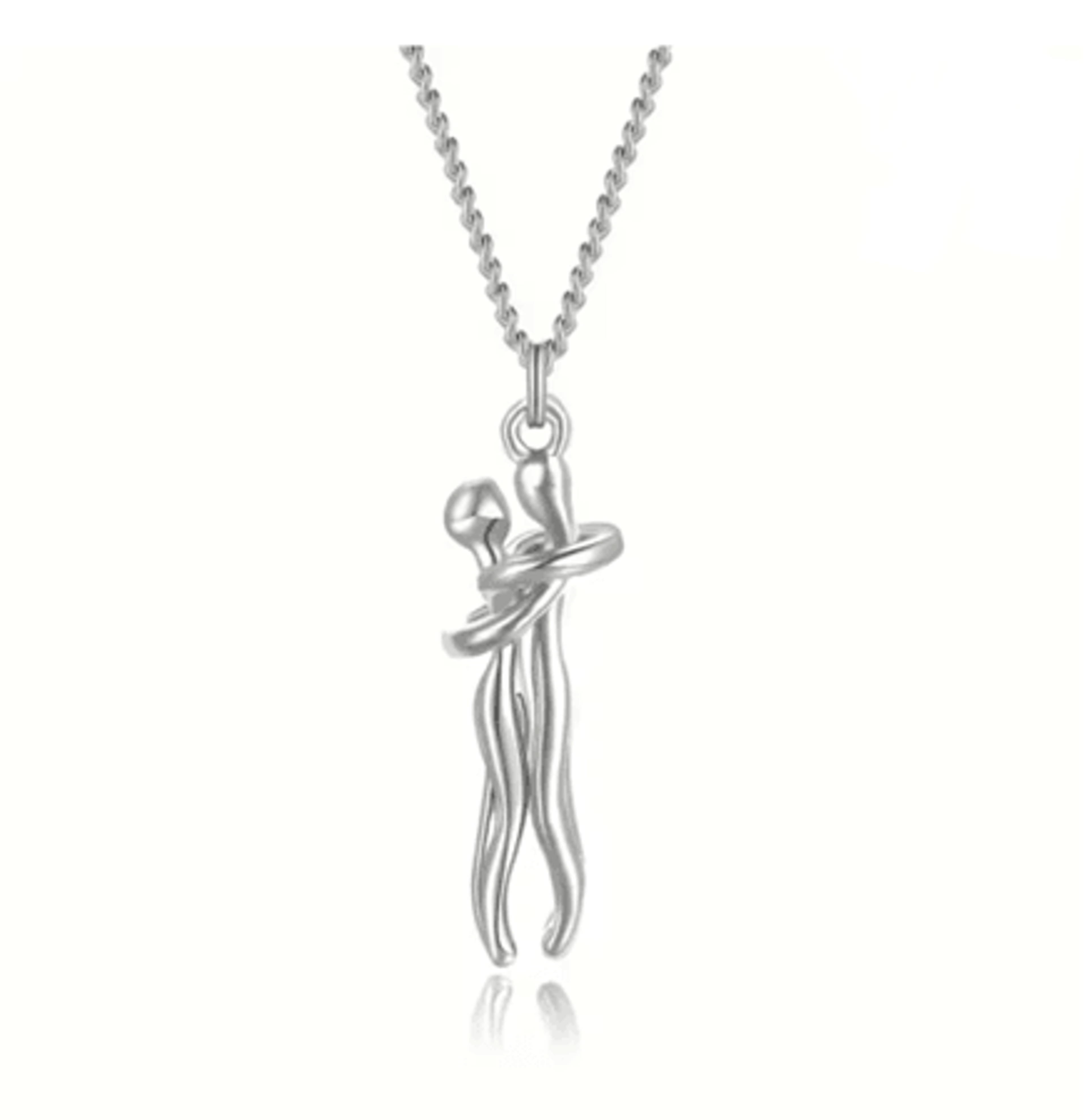 Black Hug Pendant Necklace For Couples And Everyday Style 8