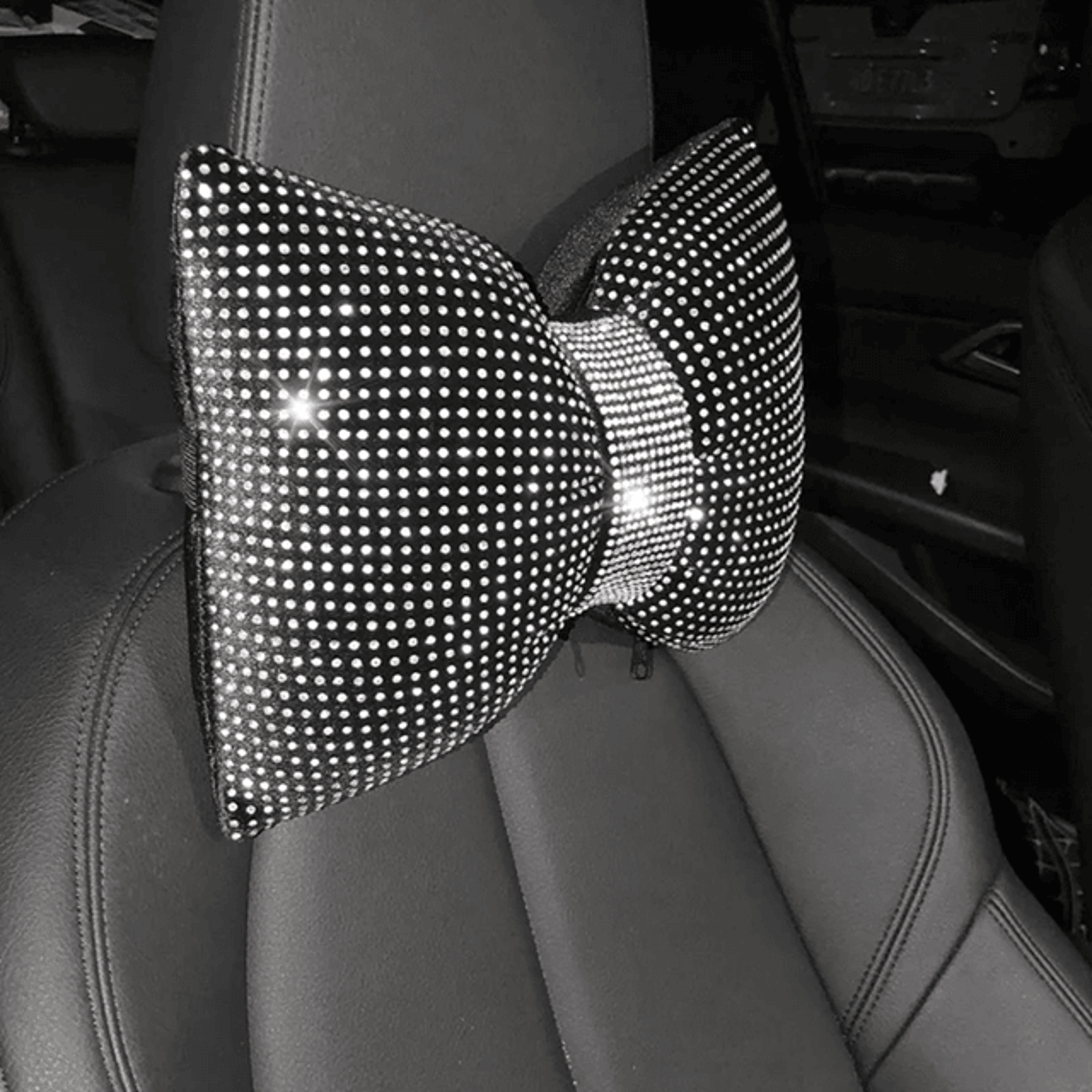 Bling Car Neck Support Pillow 1