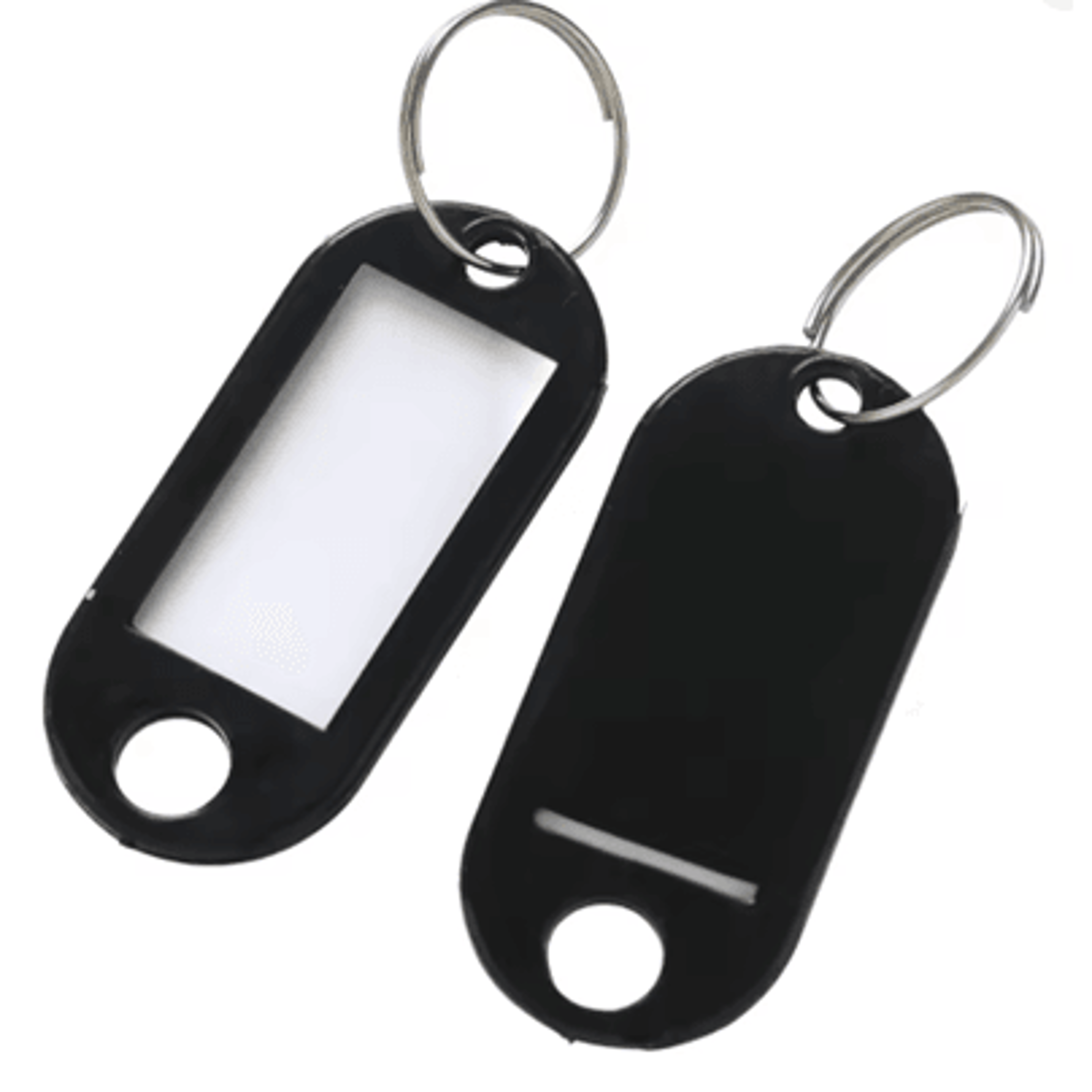 Color Plastic Key Tag Set 5