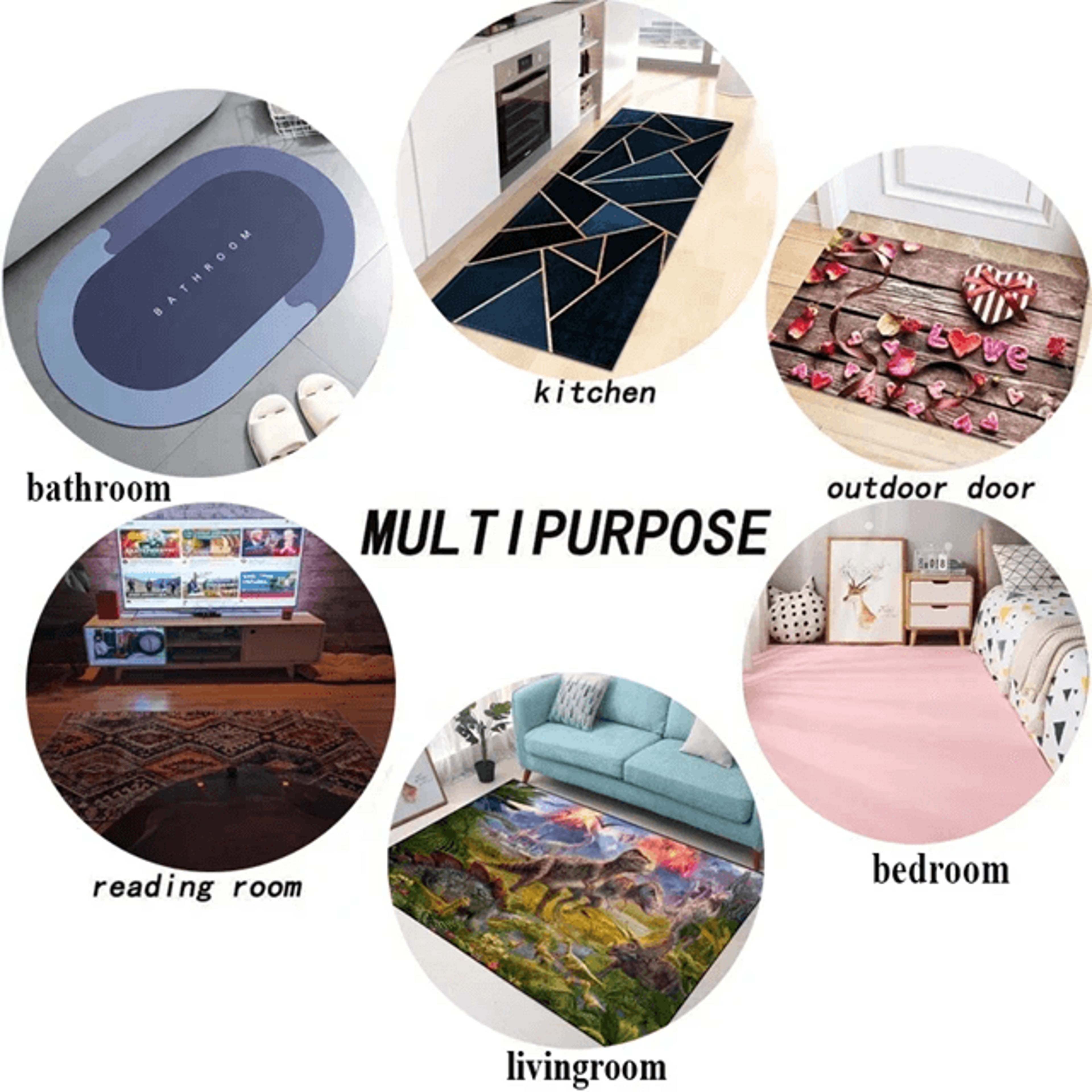 Indoor Outdoor Welcome Door Mat 1