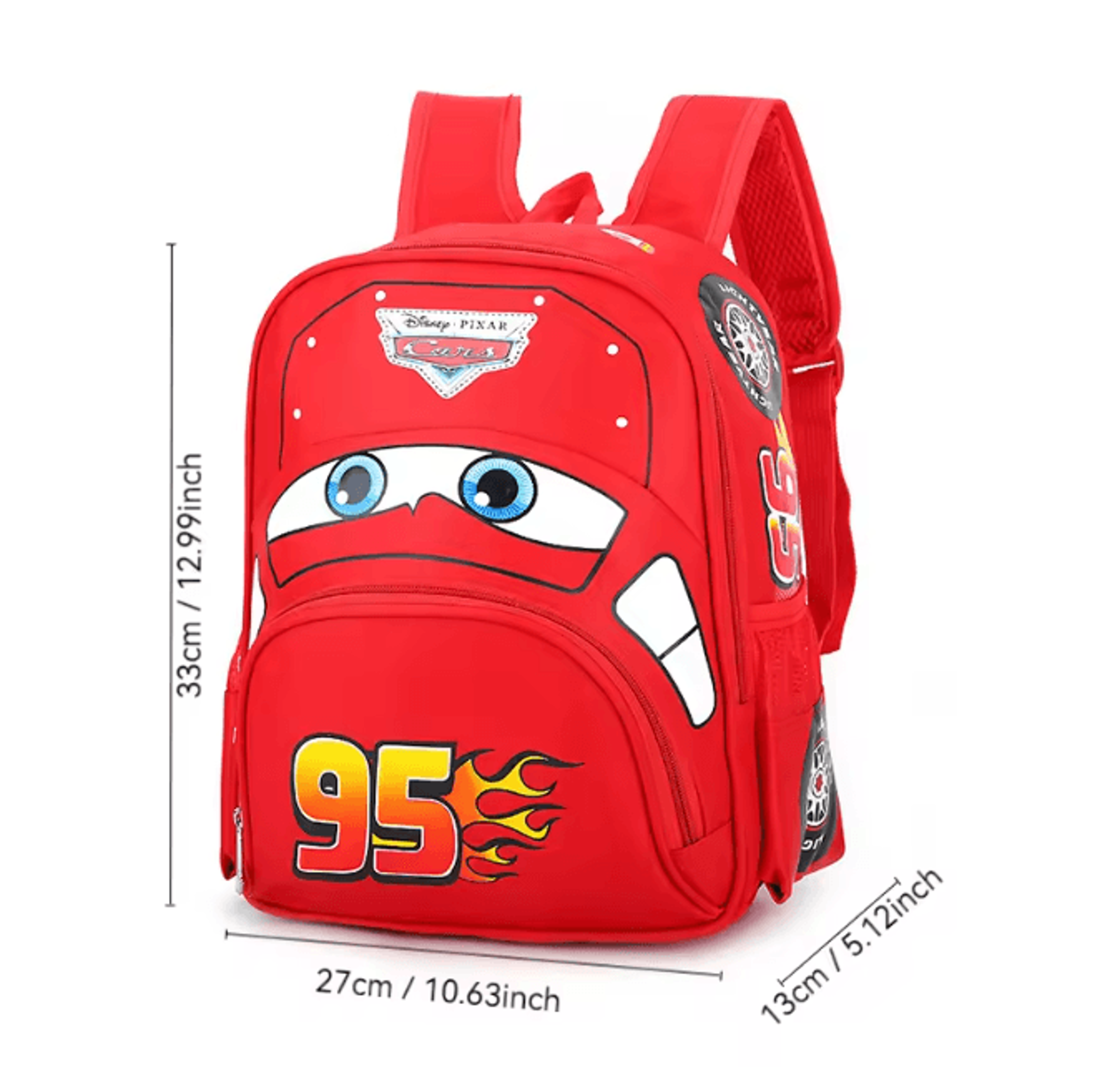Kids Cars Lightweight Backpack 4