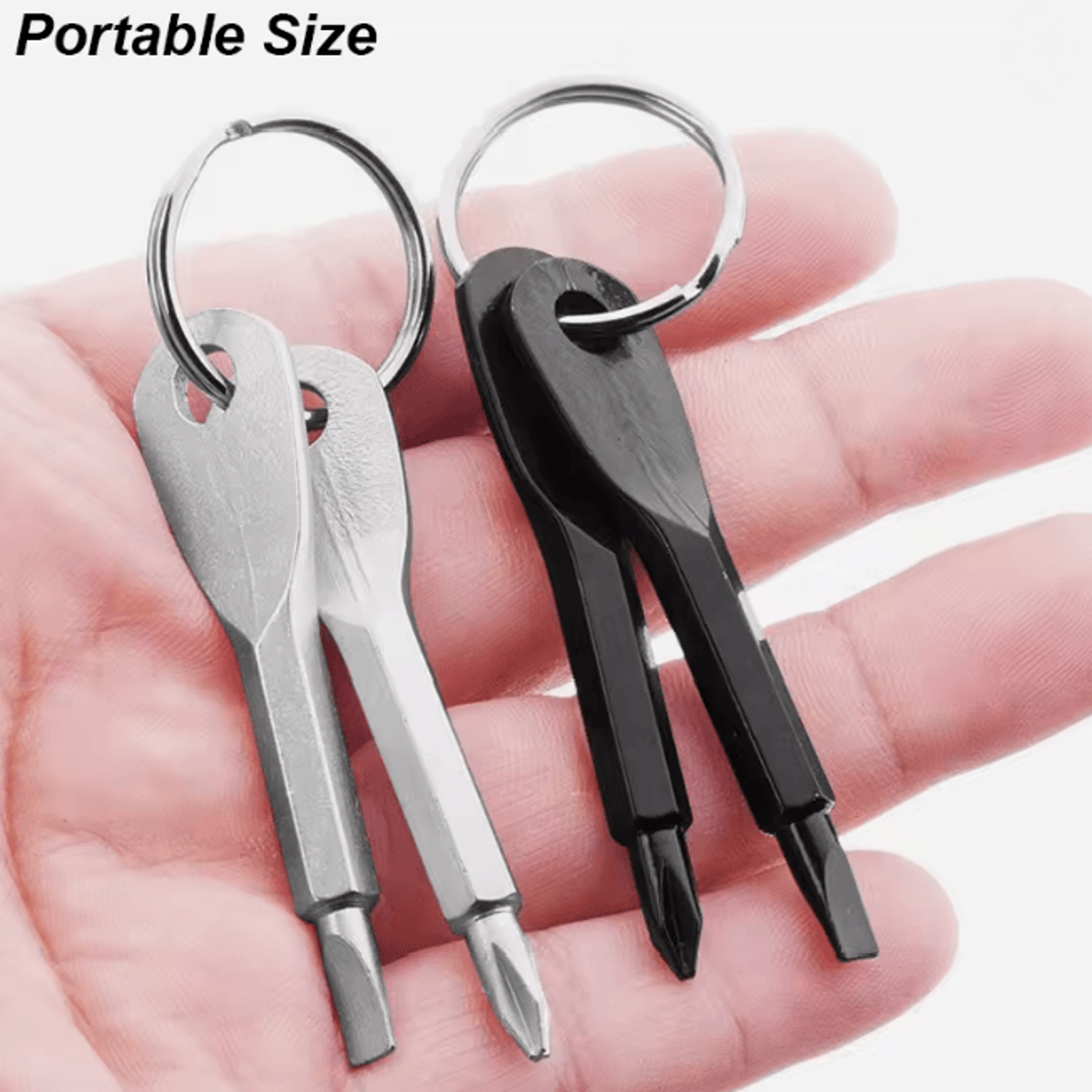Mini Keychain Screwdriver Tool Set 1