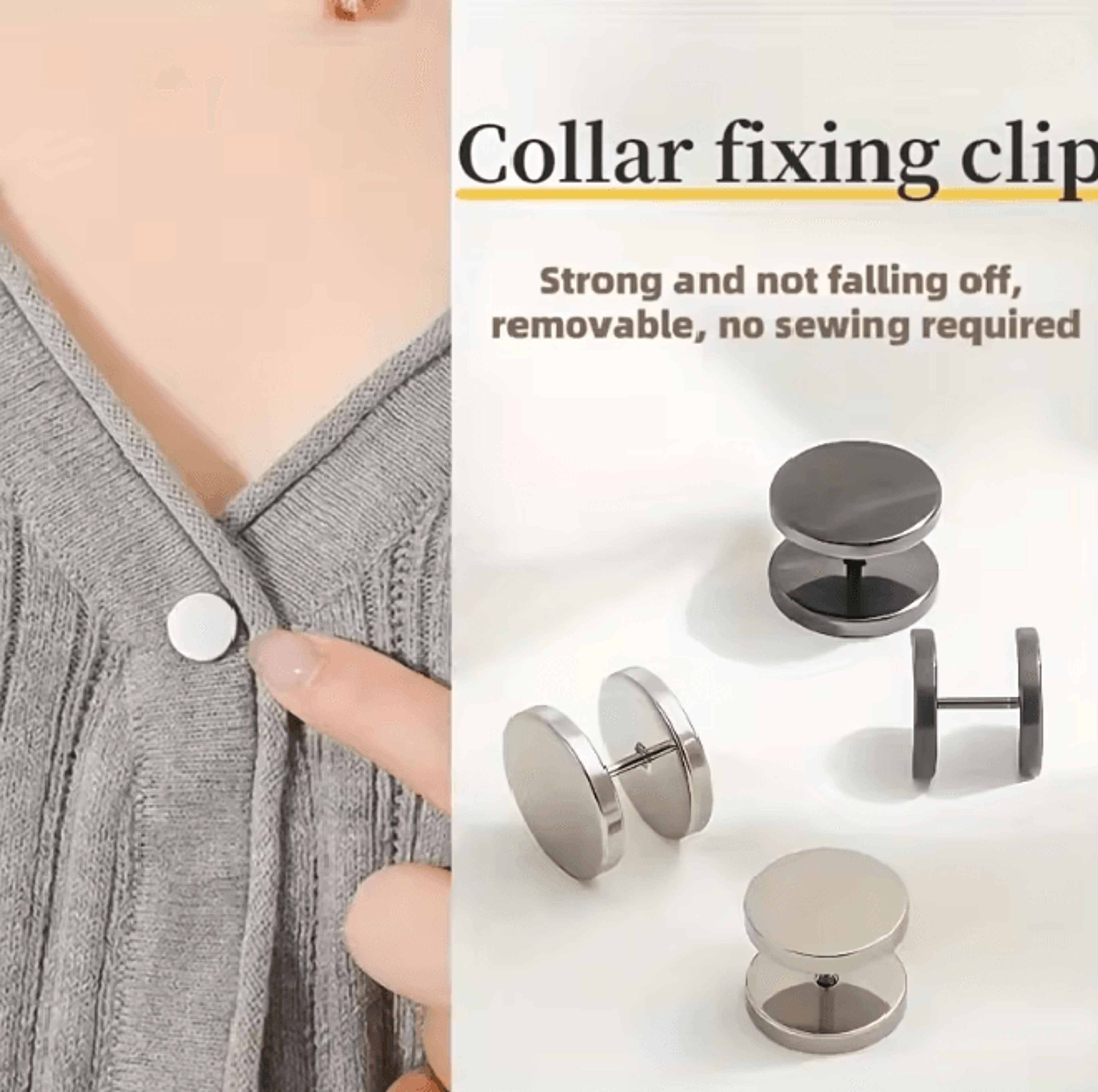 Seamless Spiral Clothing Fixing Clips 0
