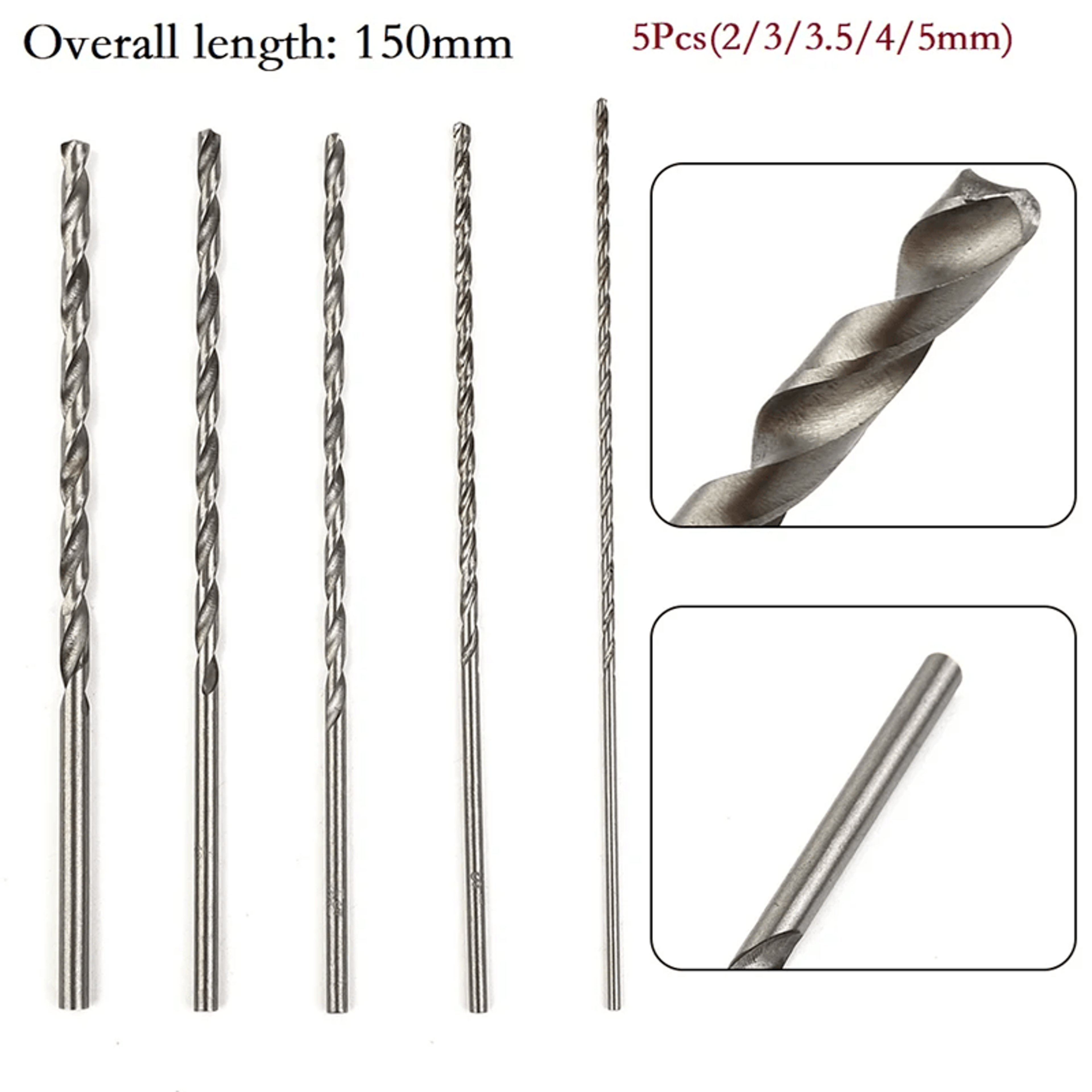 ProReach Extra Long HSS Drill Bit Set 0
