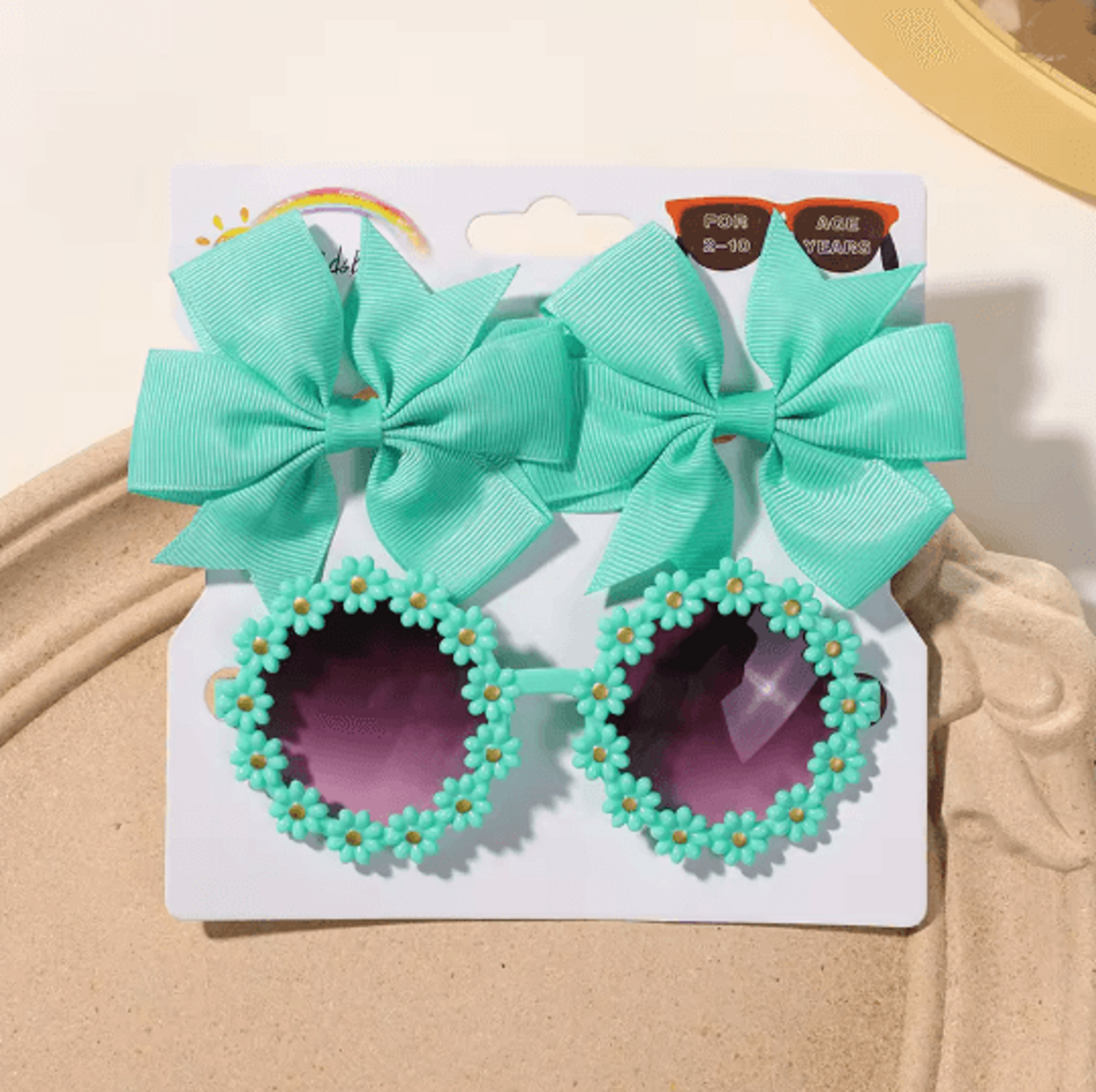 SunBlossom Kids Hair And Sunglasses Set 2