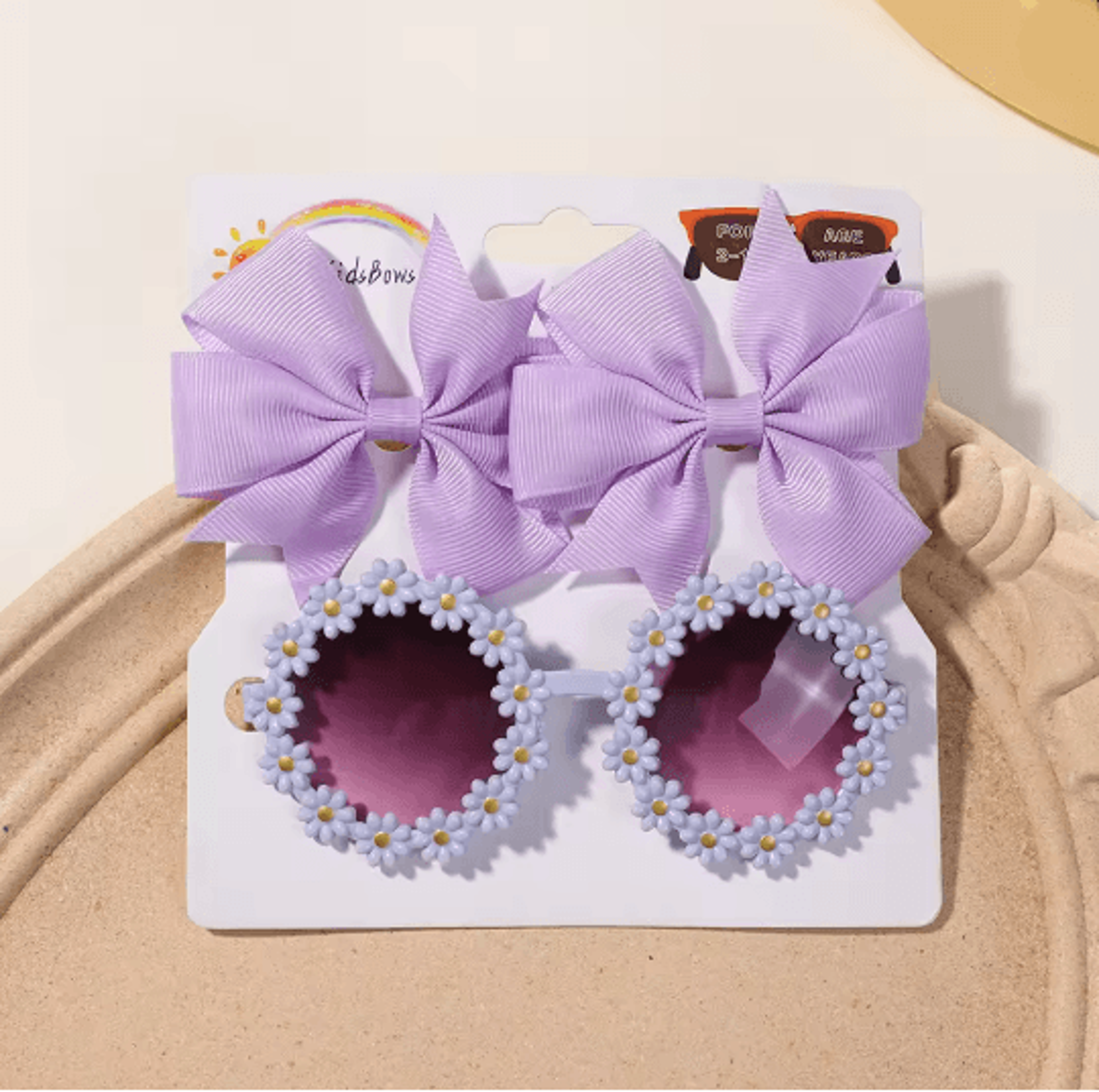 SunBlossom Kids Hair And Sunglasses Set 6