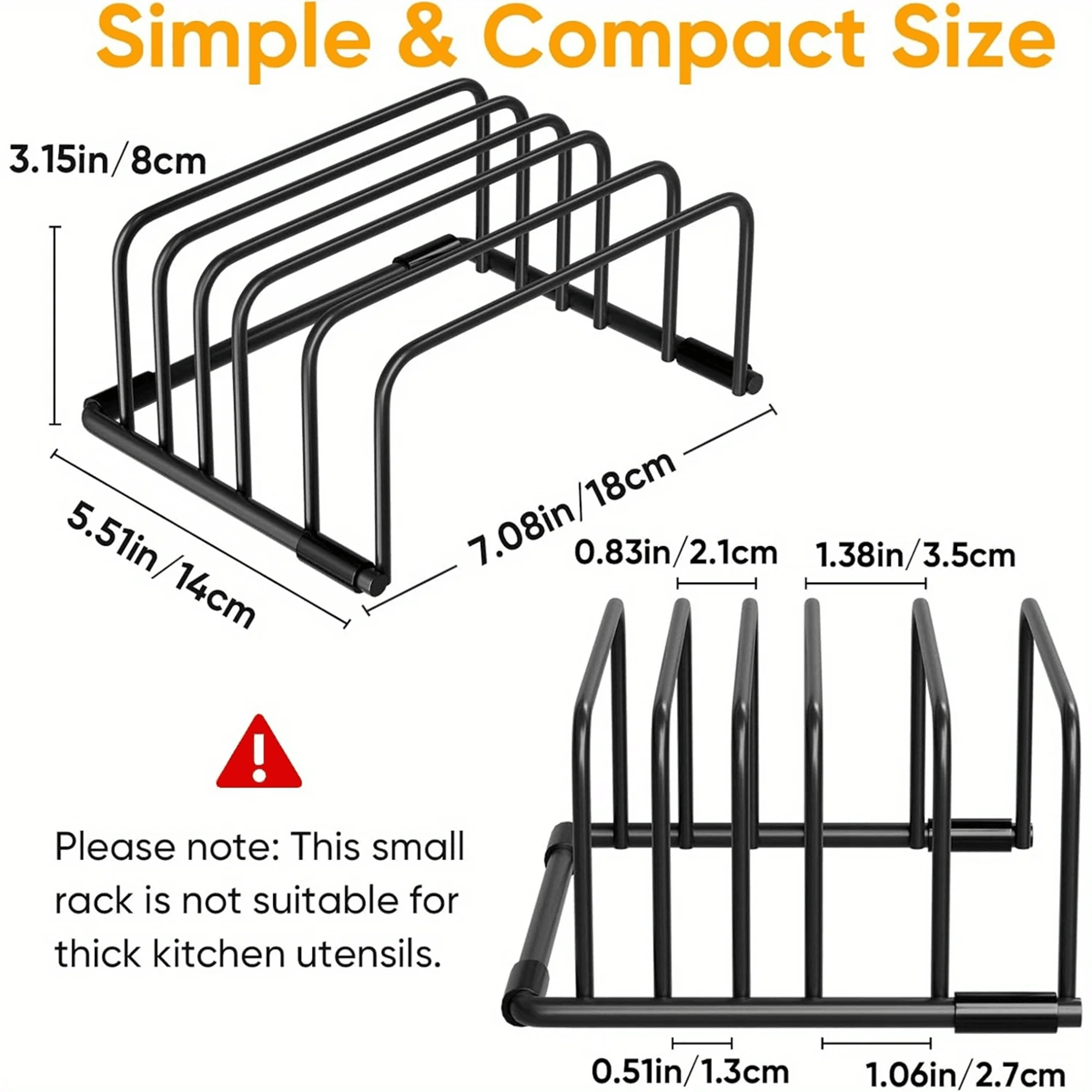 IronStack Multi Tier Kitchen Storage Rack 4