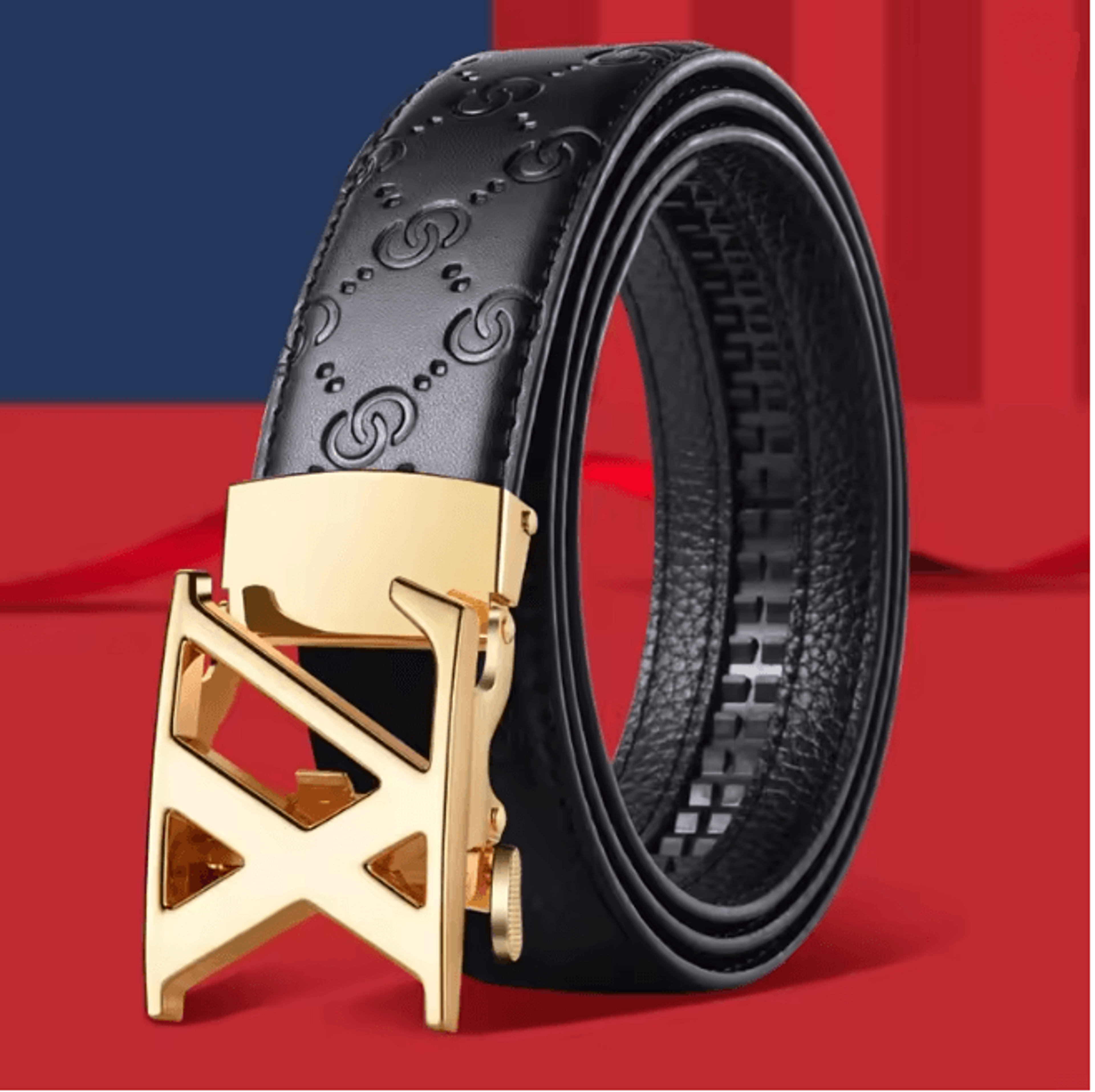 Mens Premium Leather Business Belt 6