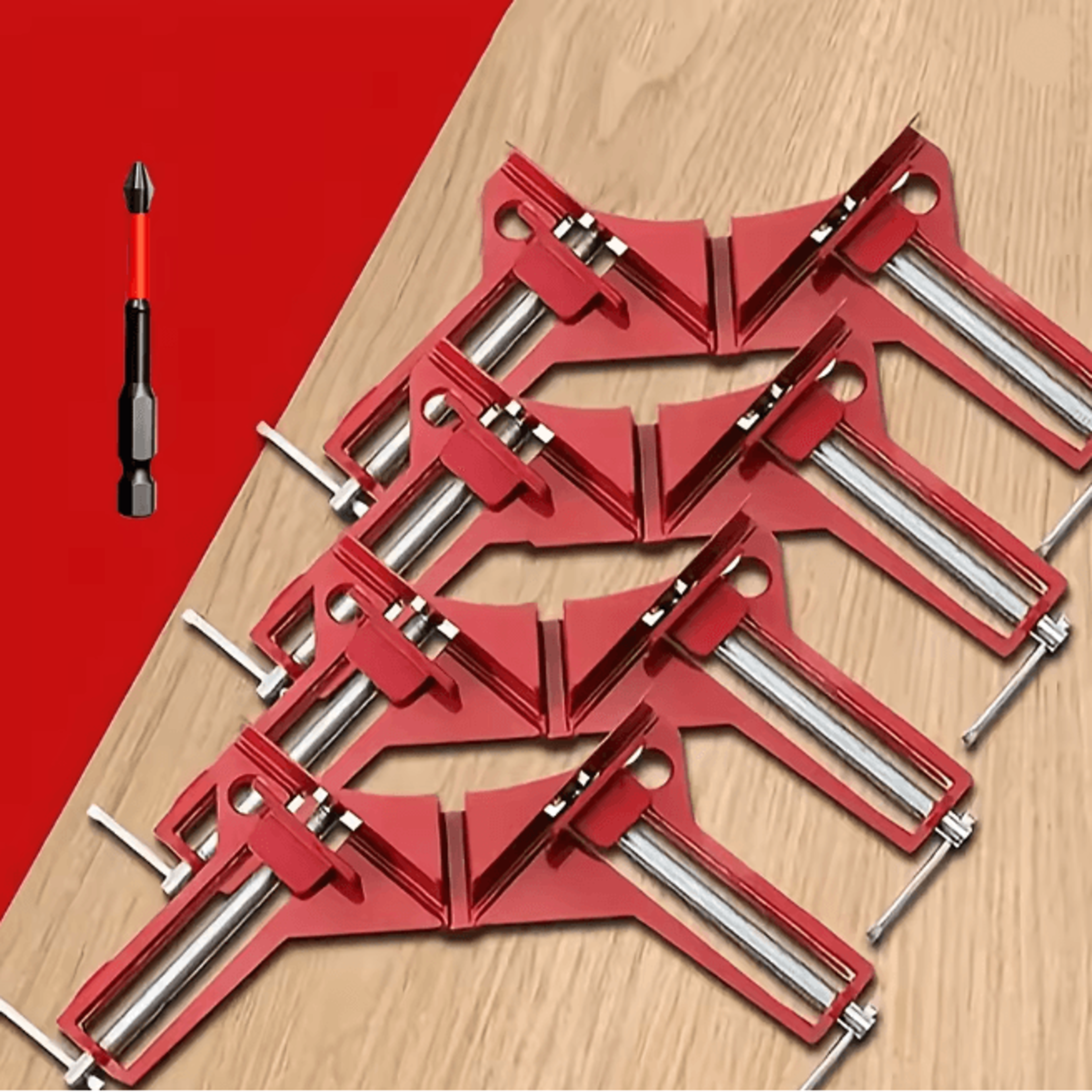 Right Angle Woodworking Corner Clamp 1