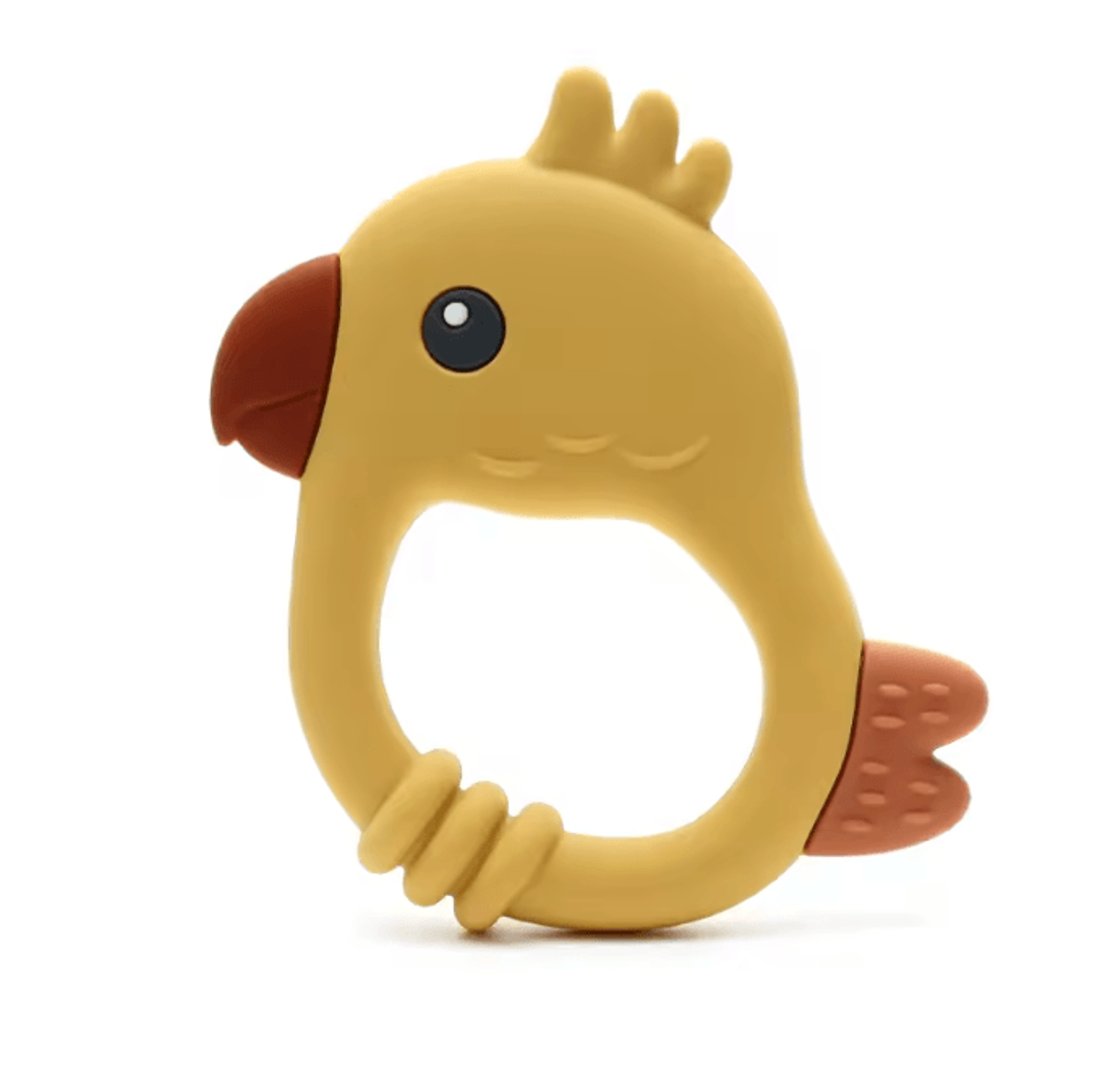 Parrot Silicone Baby Teether 5