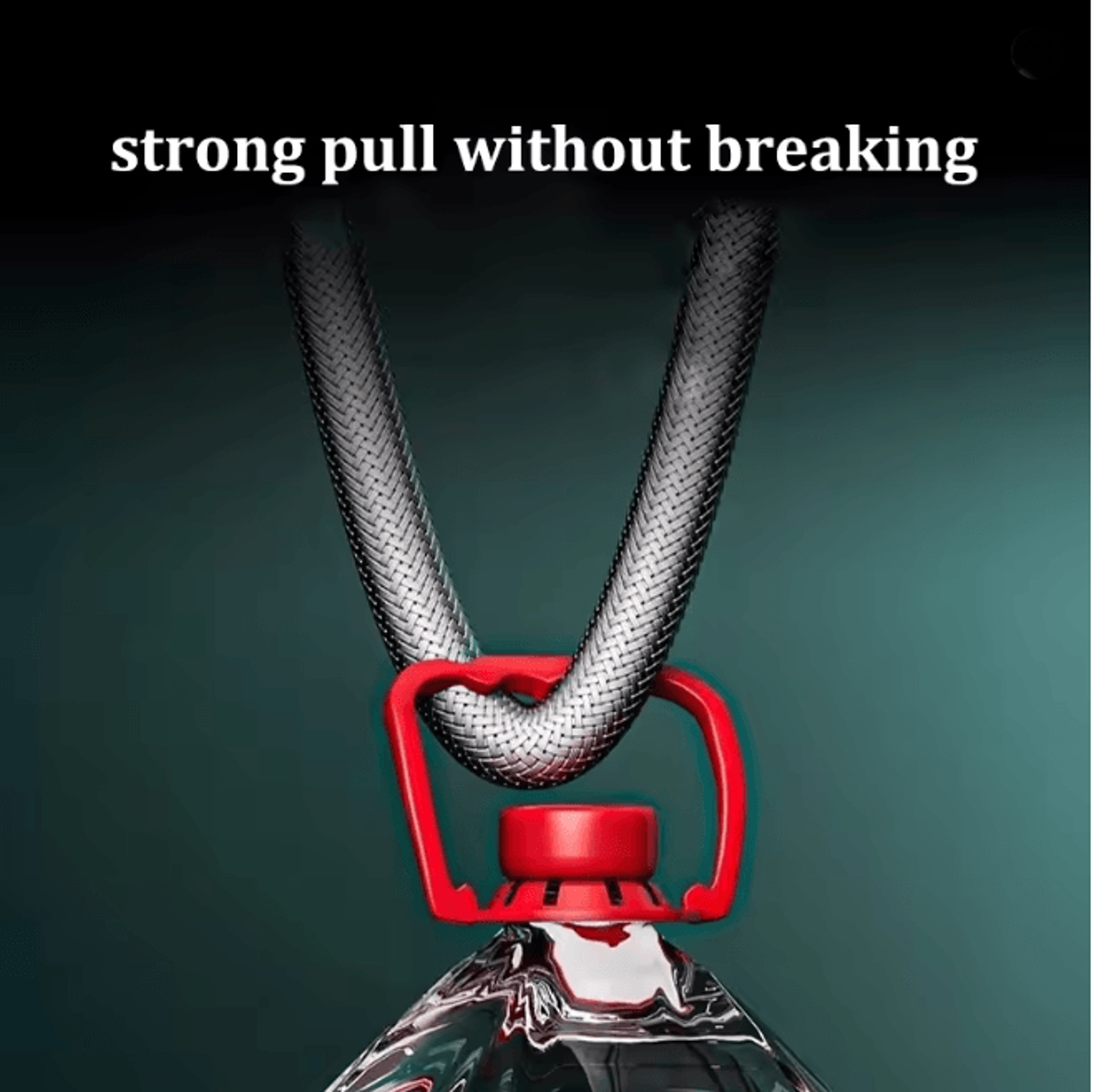 Nylon Braided Shower Hose Connector 2