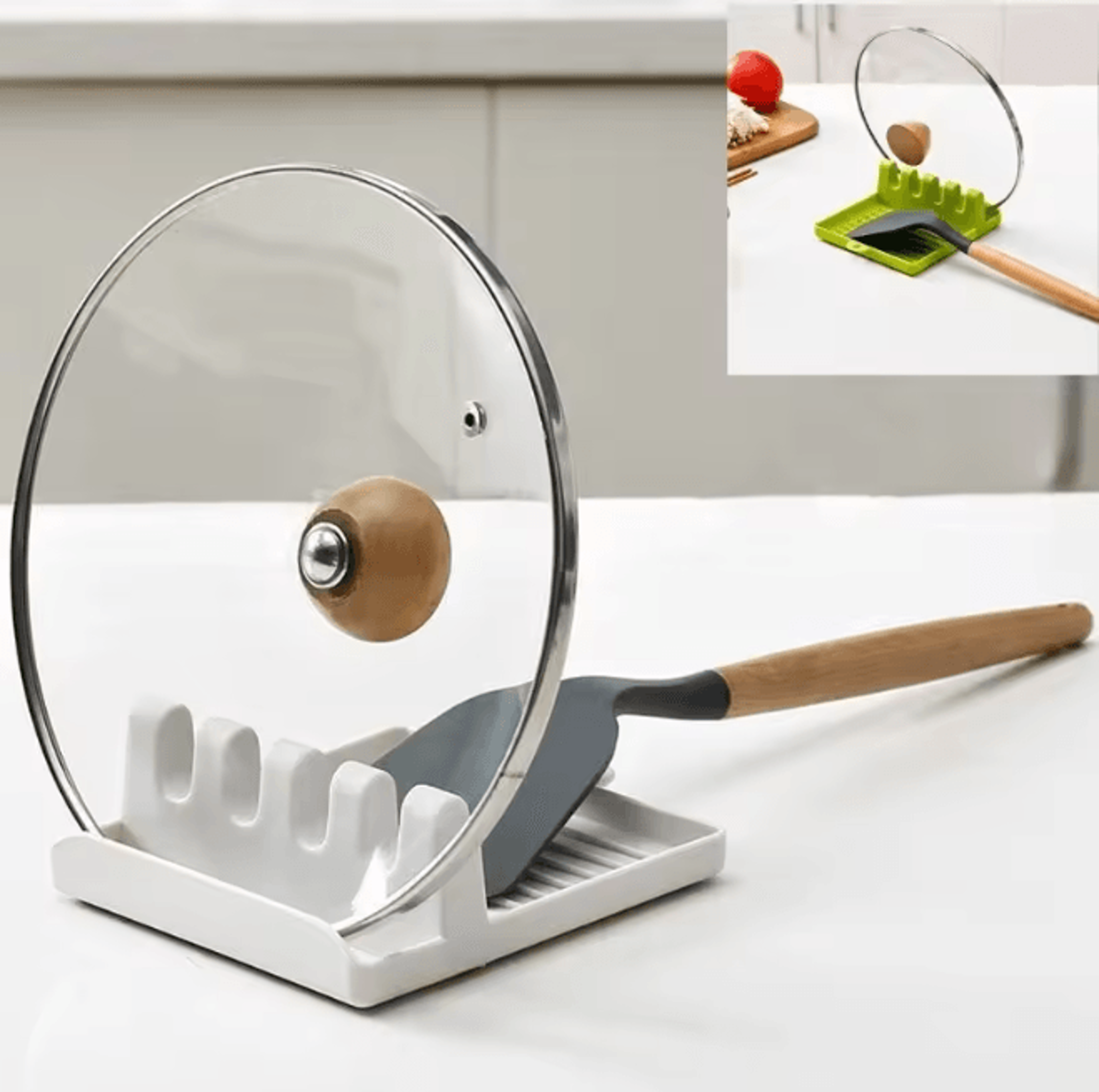 Countertop Kitchen Utensil Rest Organizer 0