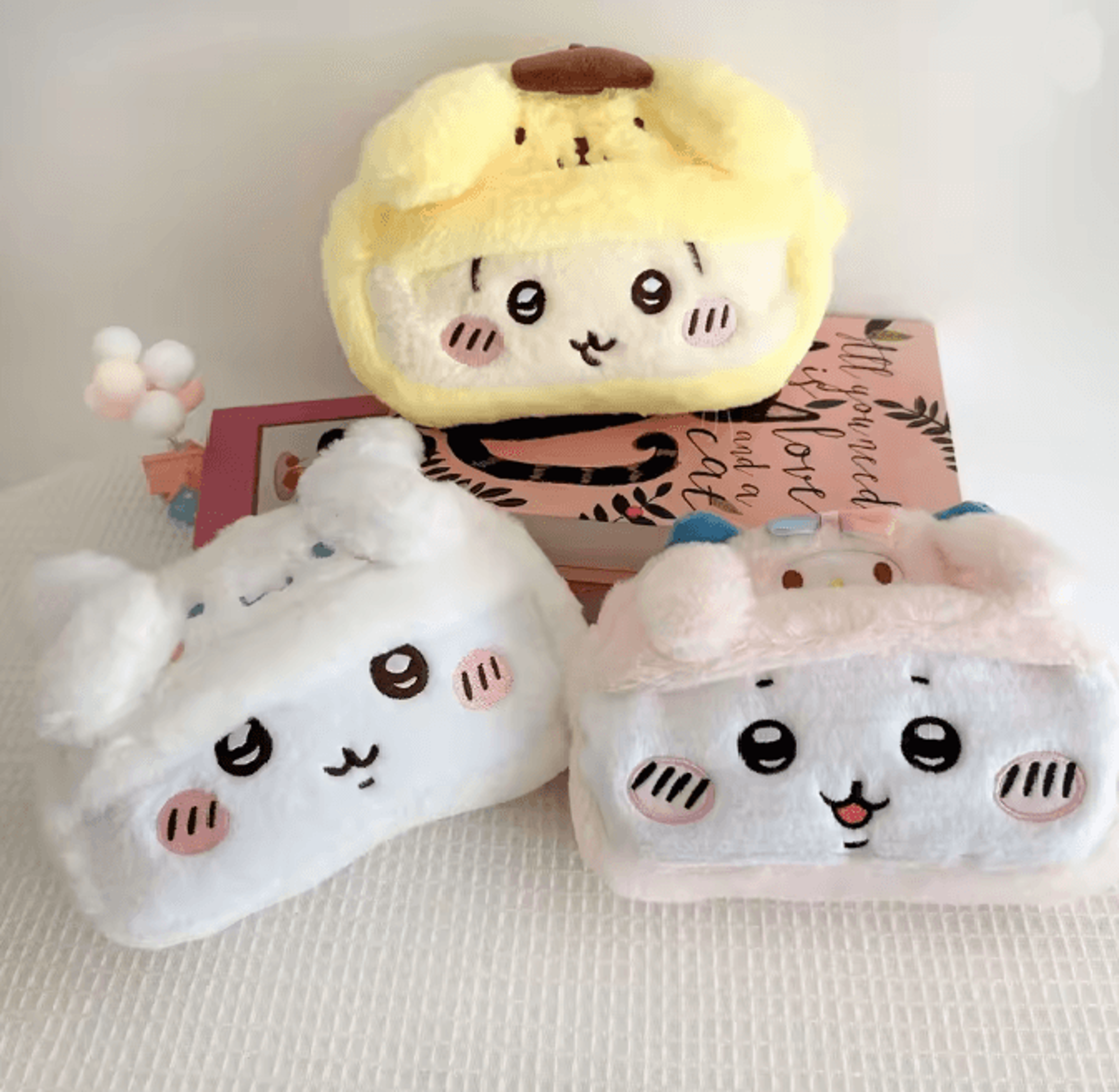 Cute Plush Pencil Case For Girls And Students 5