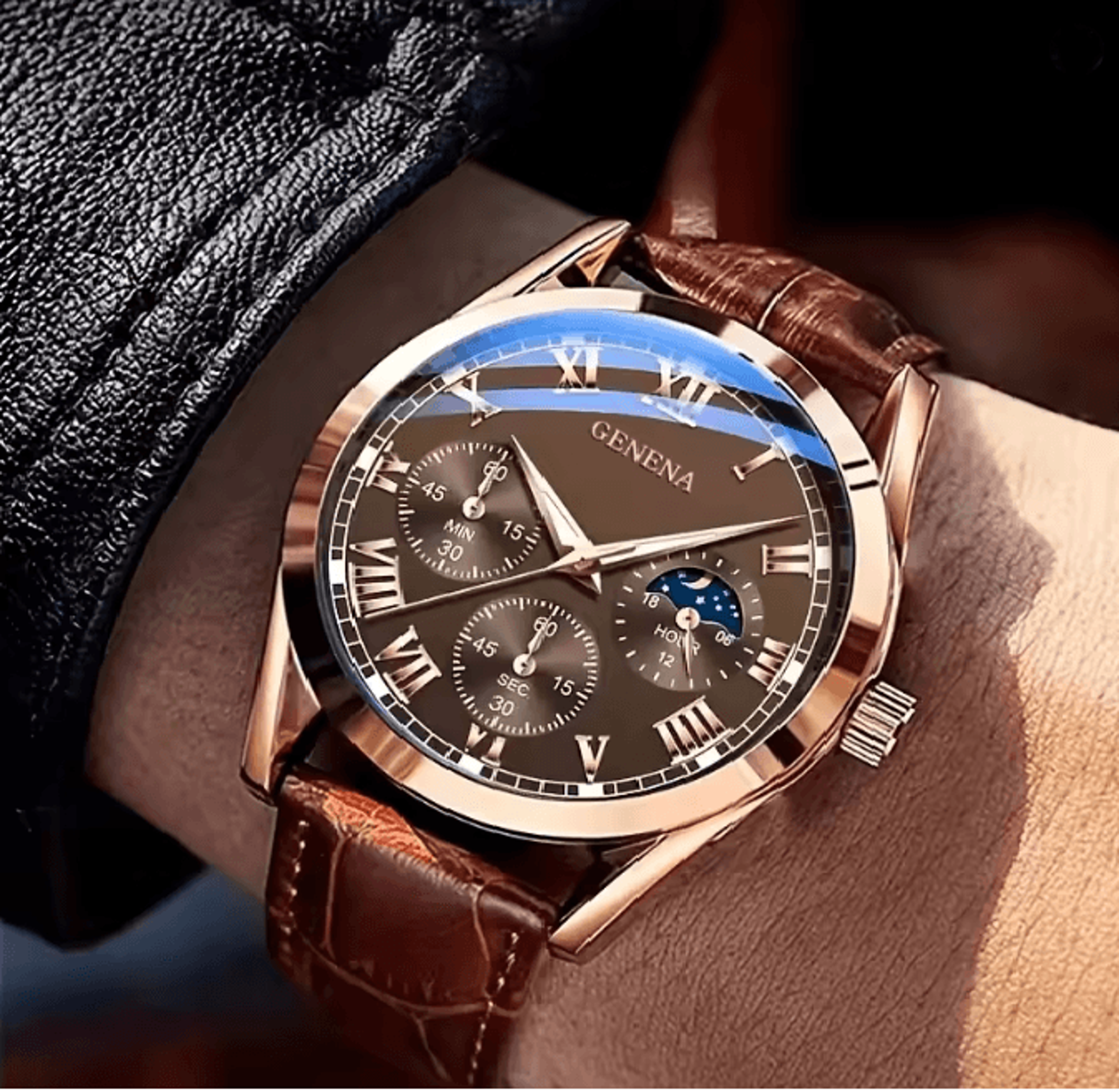 Business Casual Quartz Watch For Men 0
