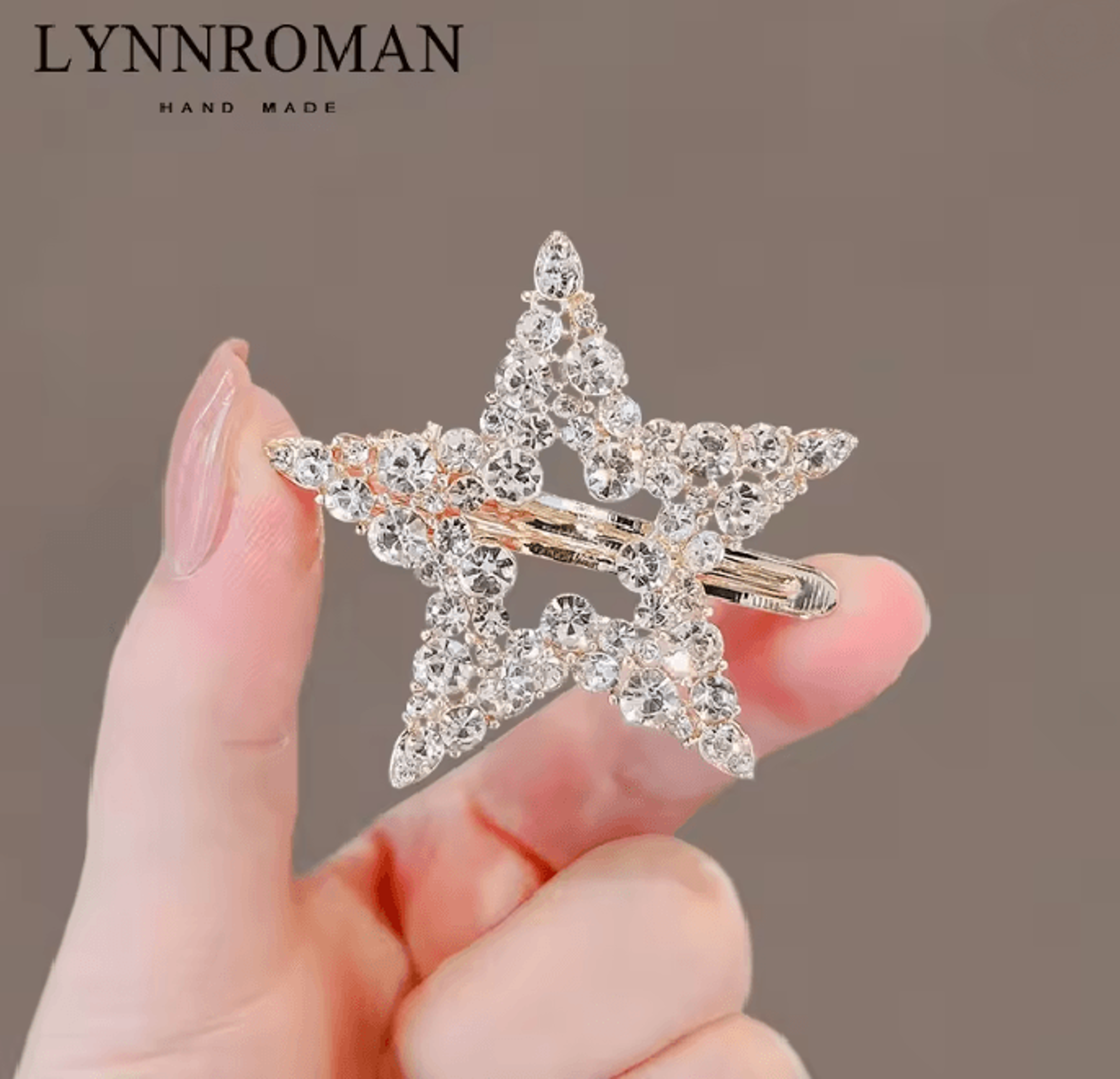 StarGlimmer Rhinestone Hair Clip 1