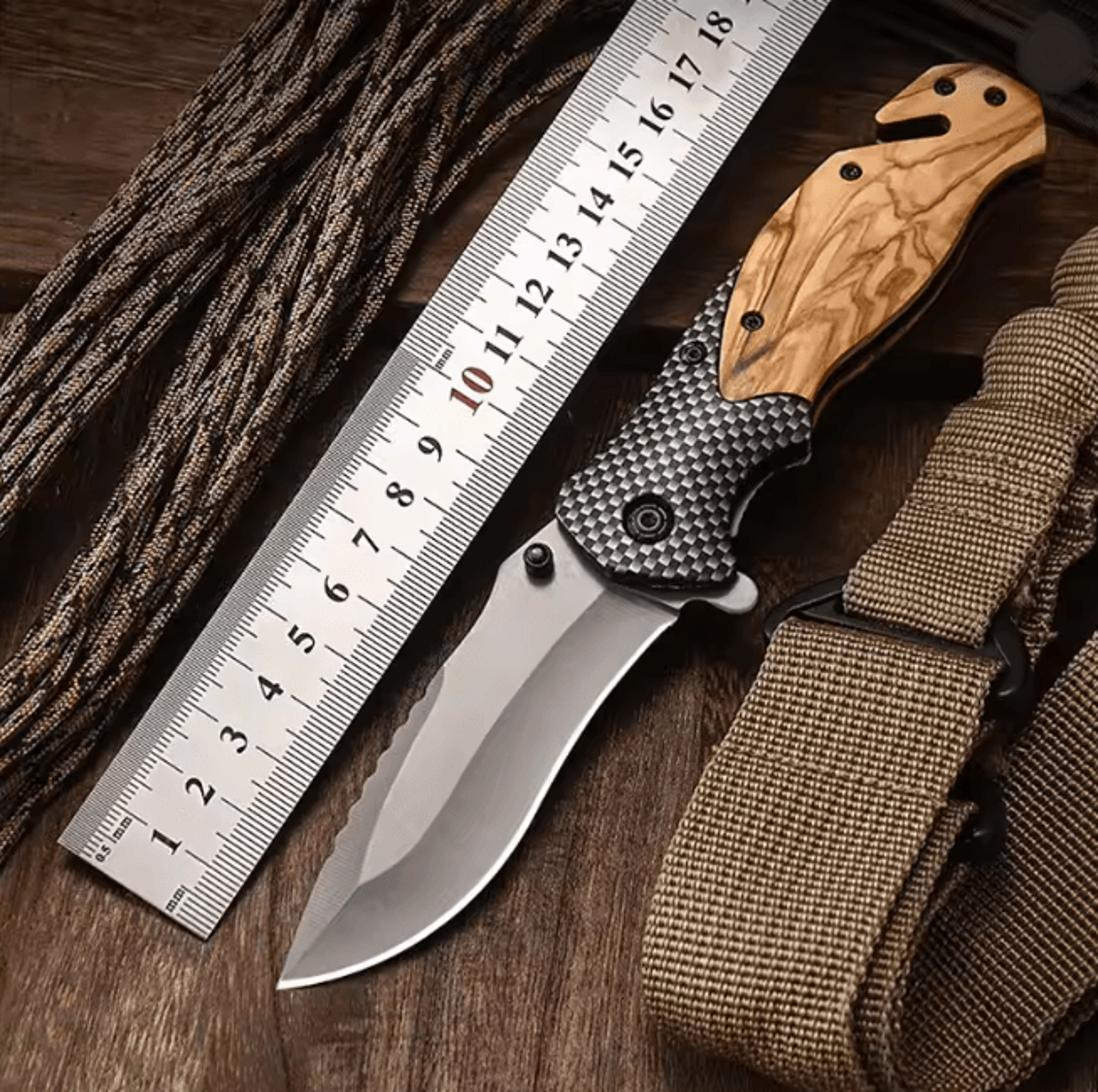 Compact Outdoor Folding Knife 4