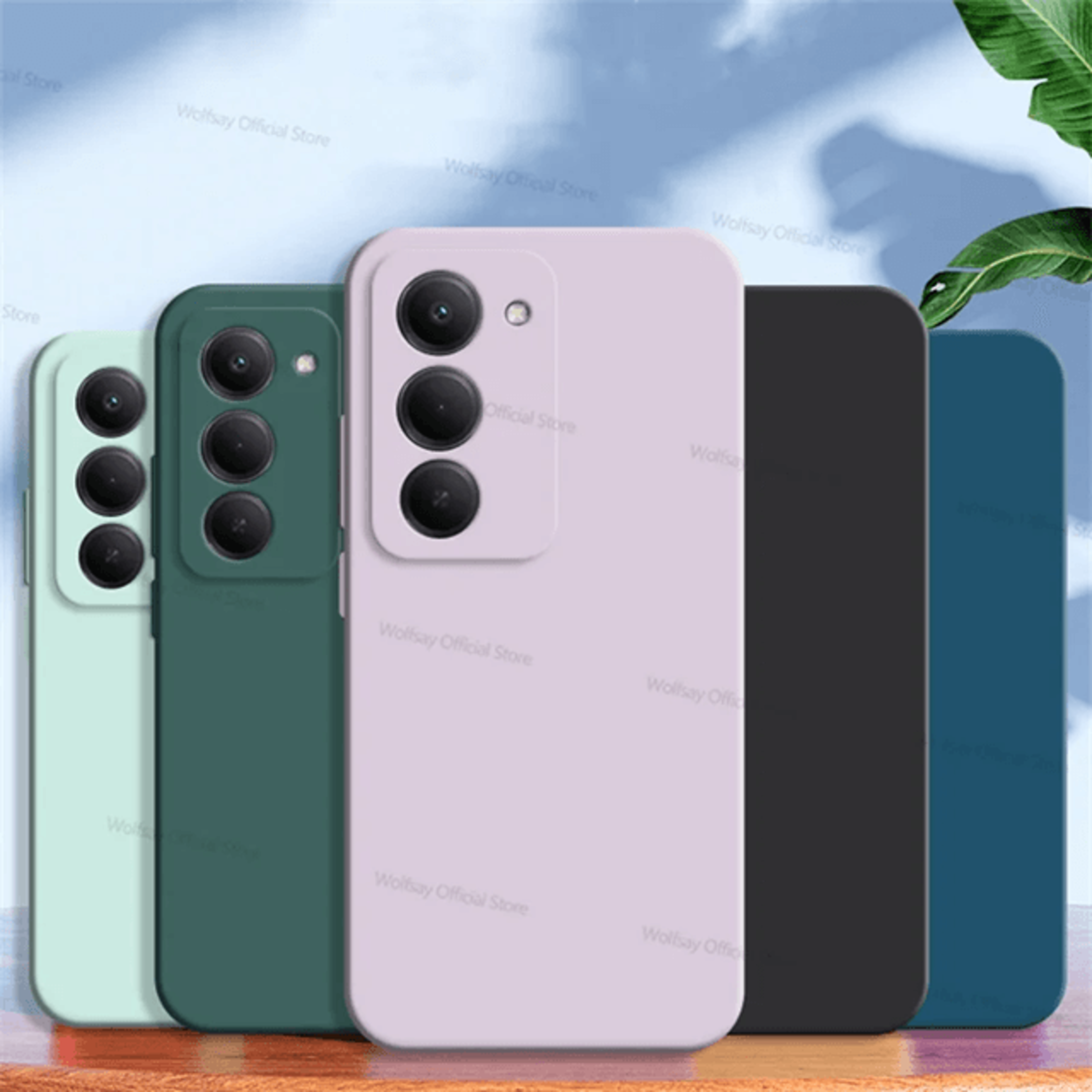 Luxury Liquid Silicone Shockproof Case For Xiaomi Redmi 15 Soft TPU Protective Cover 0