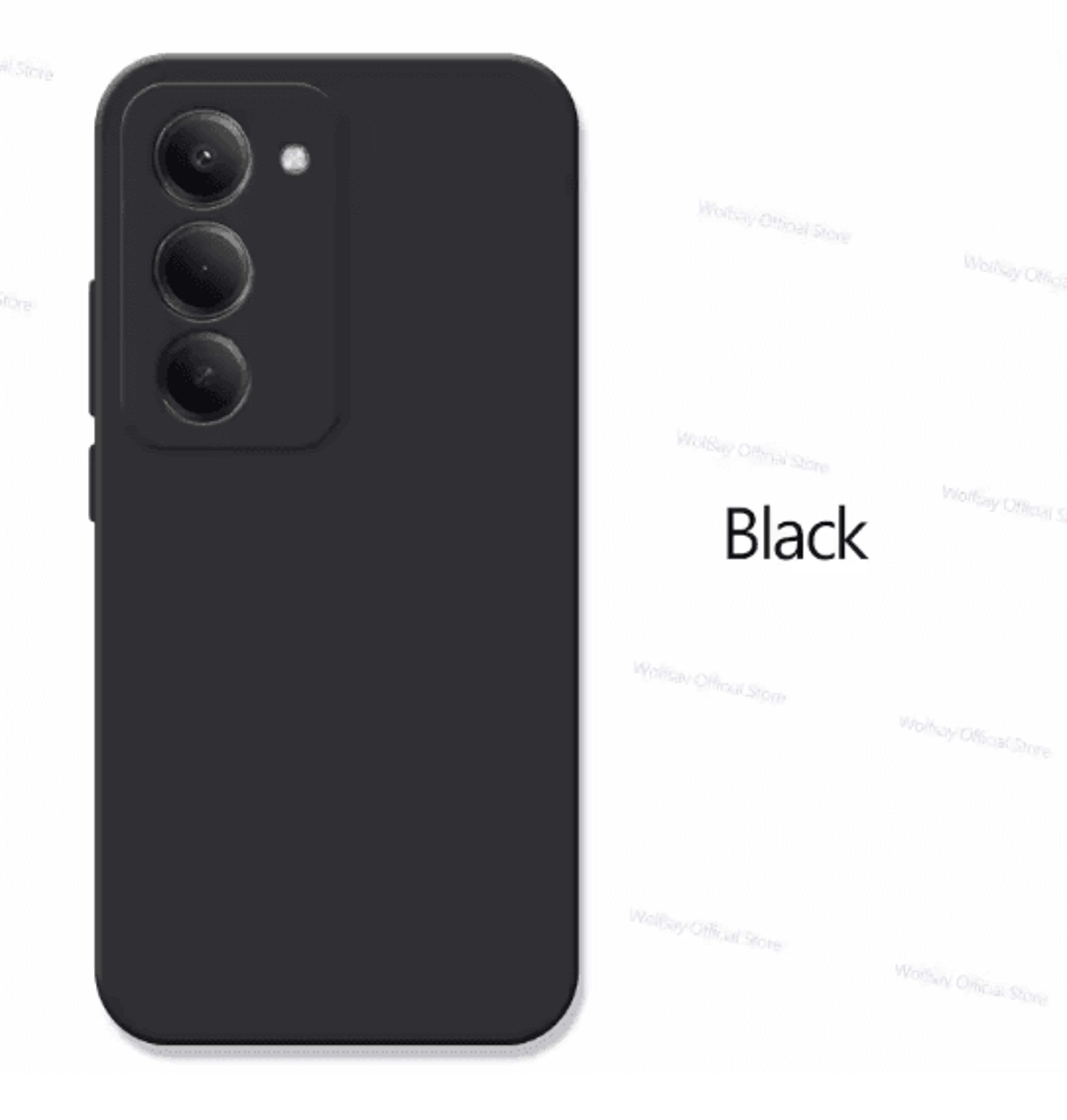Luxury Liquid Silicone Shockproof Case For Xiaomi Redmi 15 Soft TPU Protective Cover 3